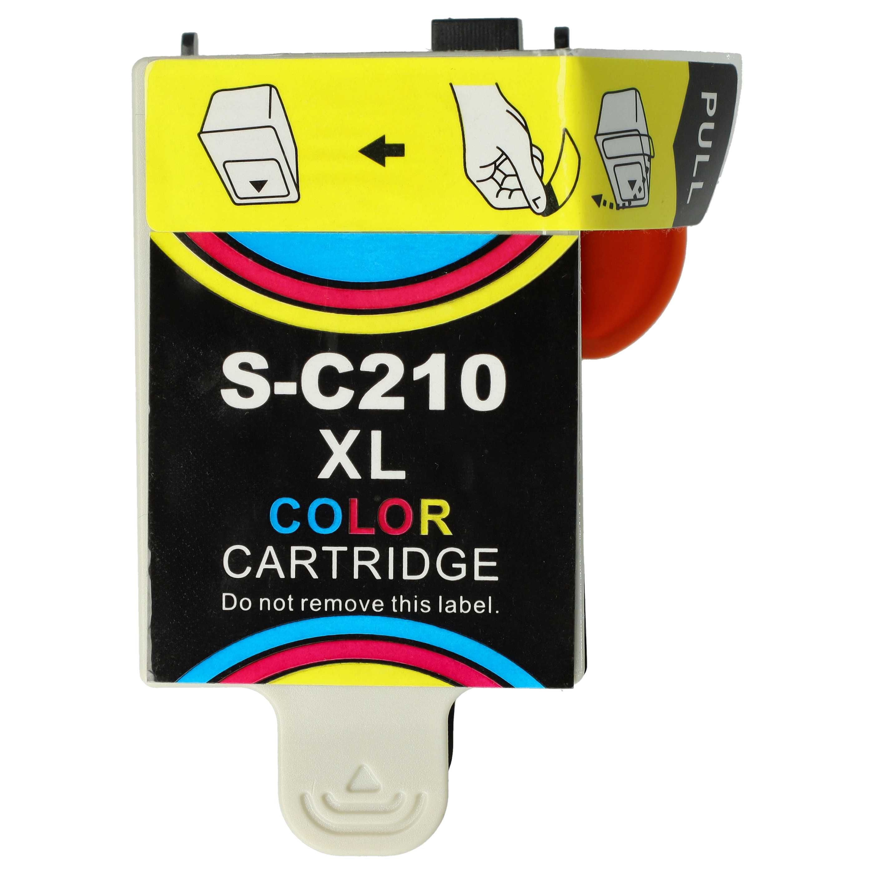 Tintenpatrone als Ersatz für Samsung INK-C210 für Samsung Drucker - C/M/Y 36ml + Chip