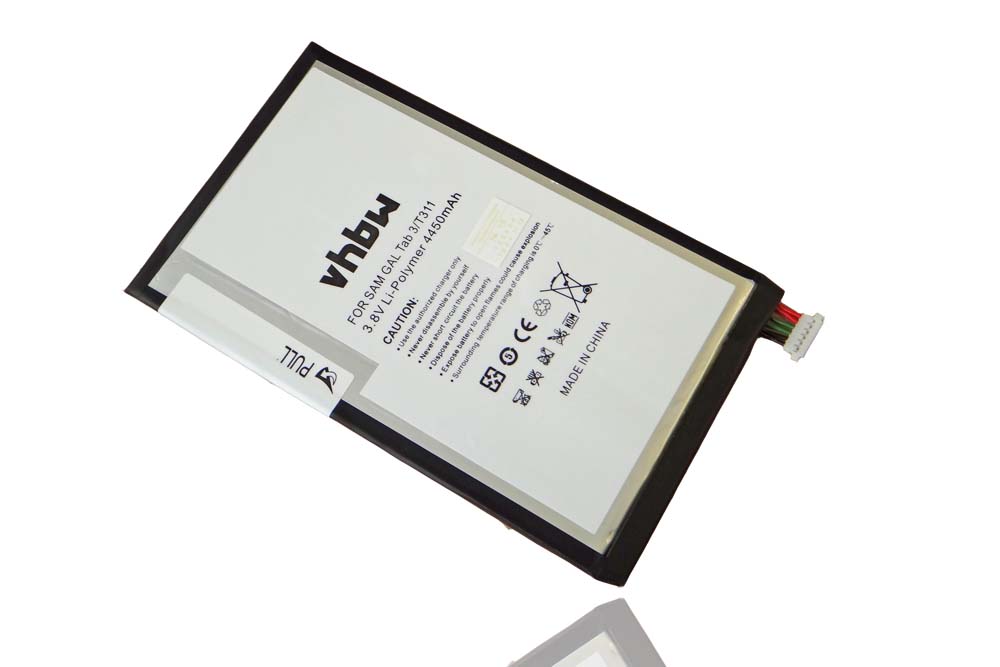 Tablet Battery Replacement for Samsung AAaD415JS/7-B, SP3379D1H - 4450mAh 3.8V Li-polymer