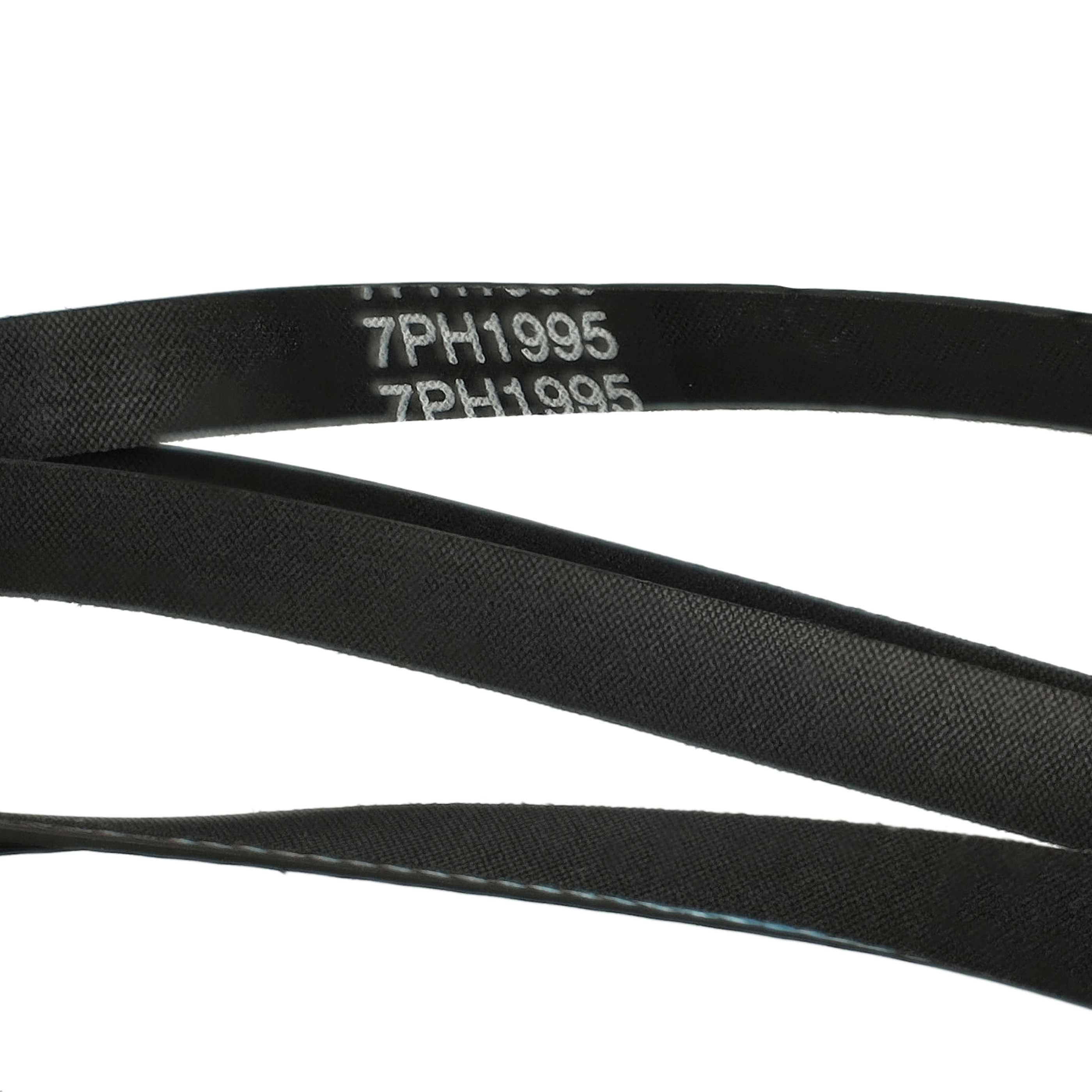 Drive Belt replaces Bosch 00650499 for Bosch Tumble Dryer etc. - 199.5cm