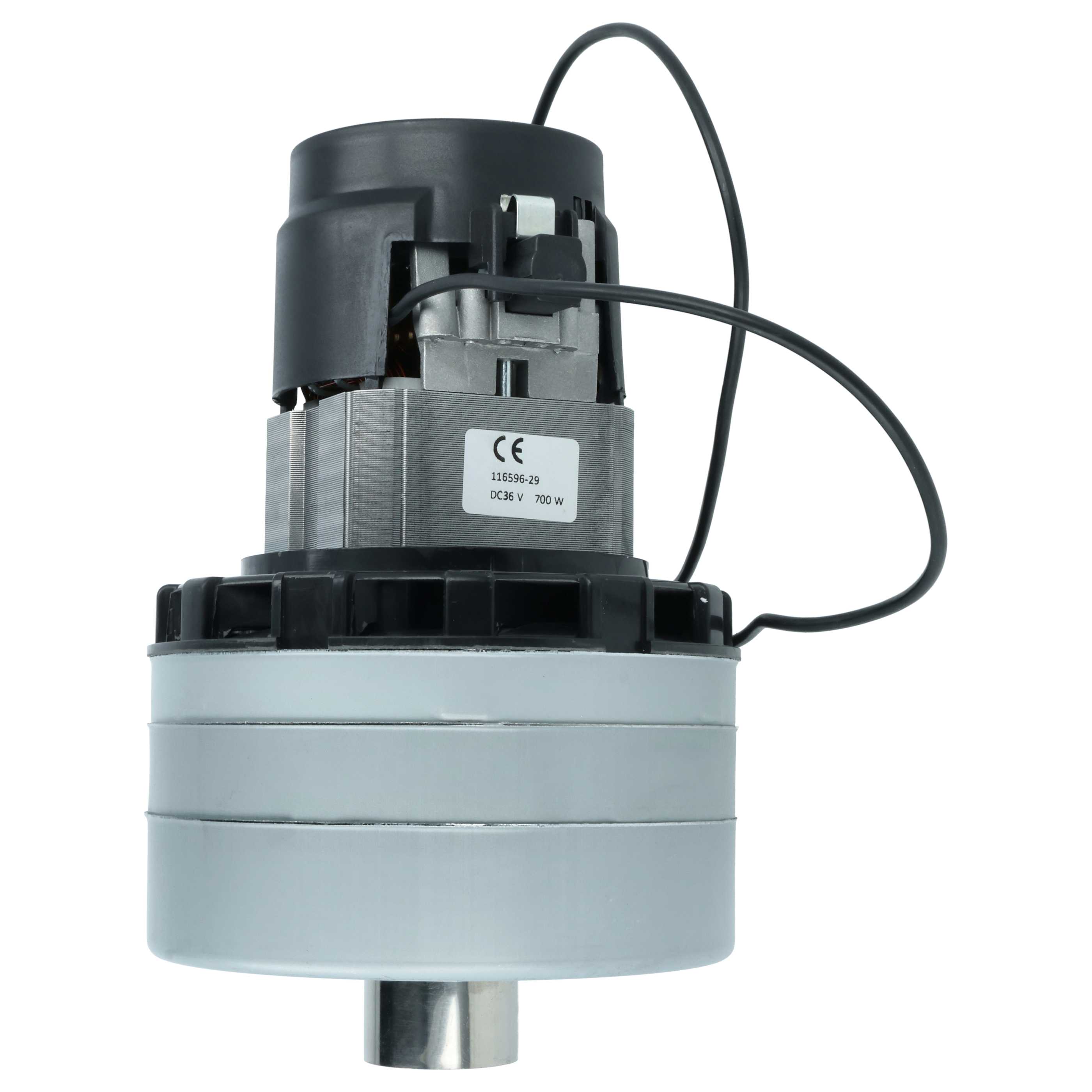 Motor als Ersatz für Ametek 116596-29 für Hako Staubsauger u.a. - Ersatz-Staubsaugermotor, 1200 W