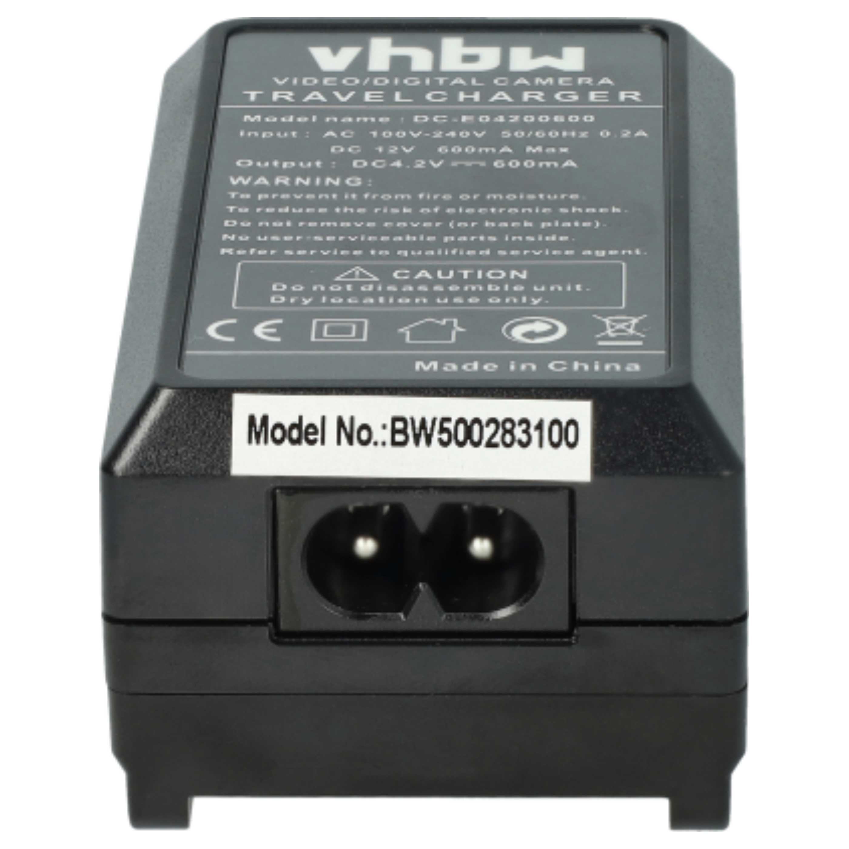 Caricabatterie + adattatore da auto per fotocamera Optio - 0,6A 4,2V 88,5cm