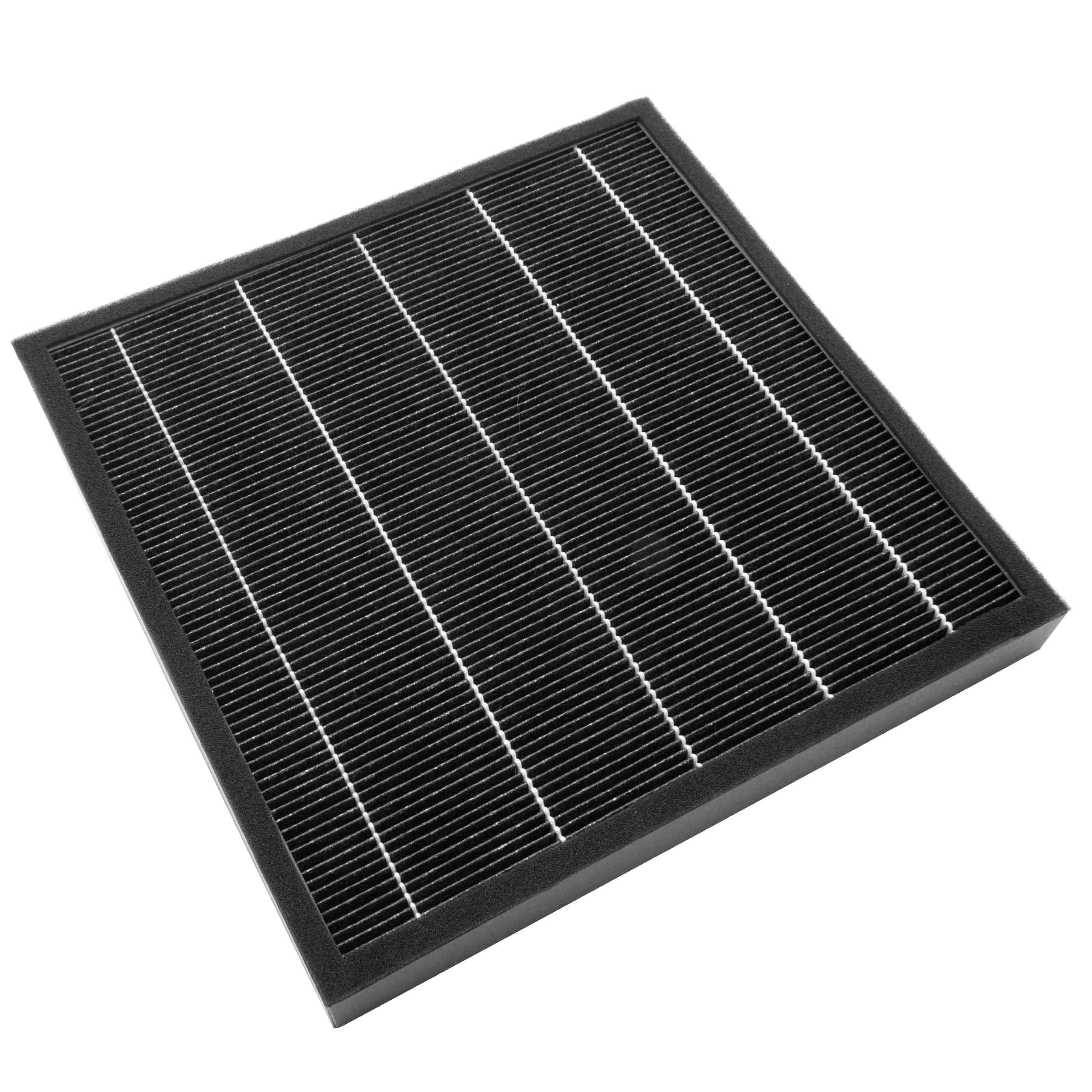 Filter as Replacement for Boneco A681 - HEPA (HEPA 13) + Activated Carbon, 28.0 x 27.8 x 3.2 cm