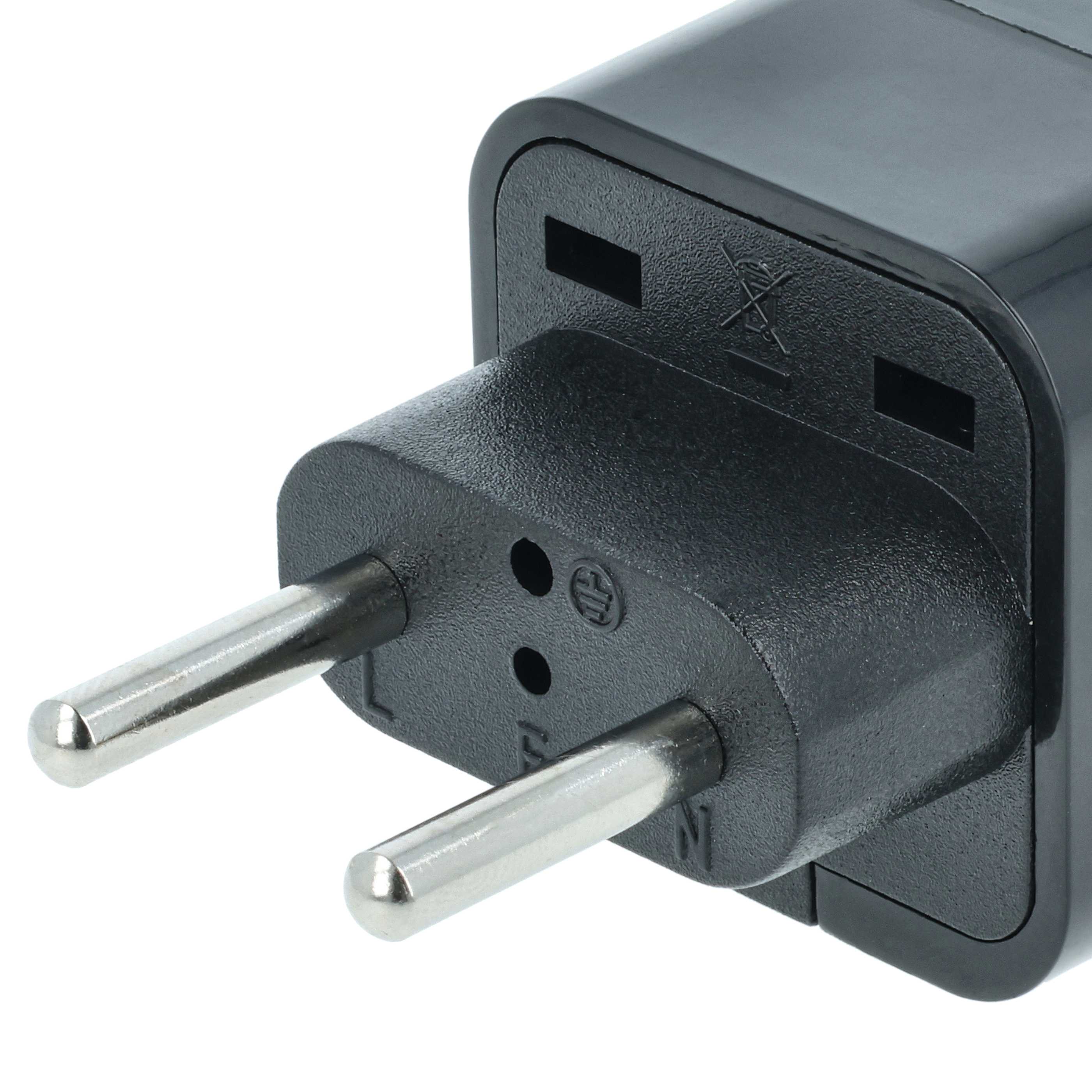 Travel Plug Adapter (EU plug to UK/USA/China-etc. socket)