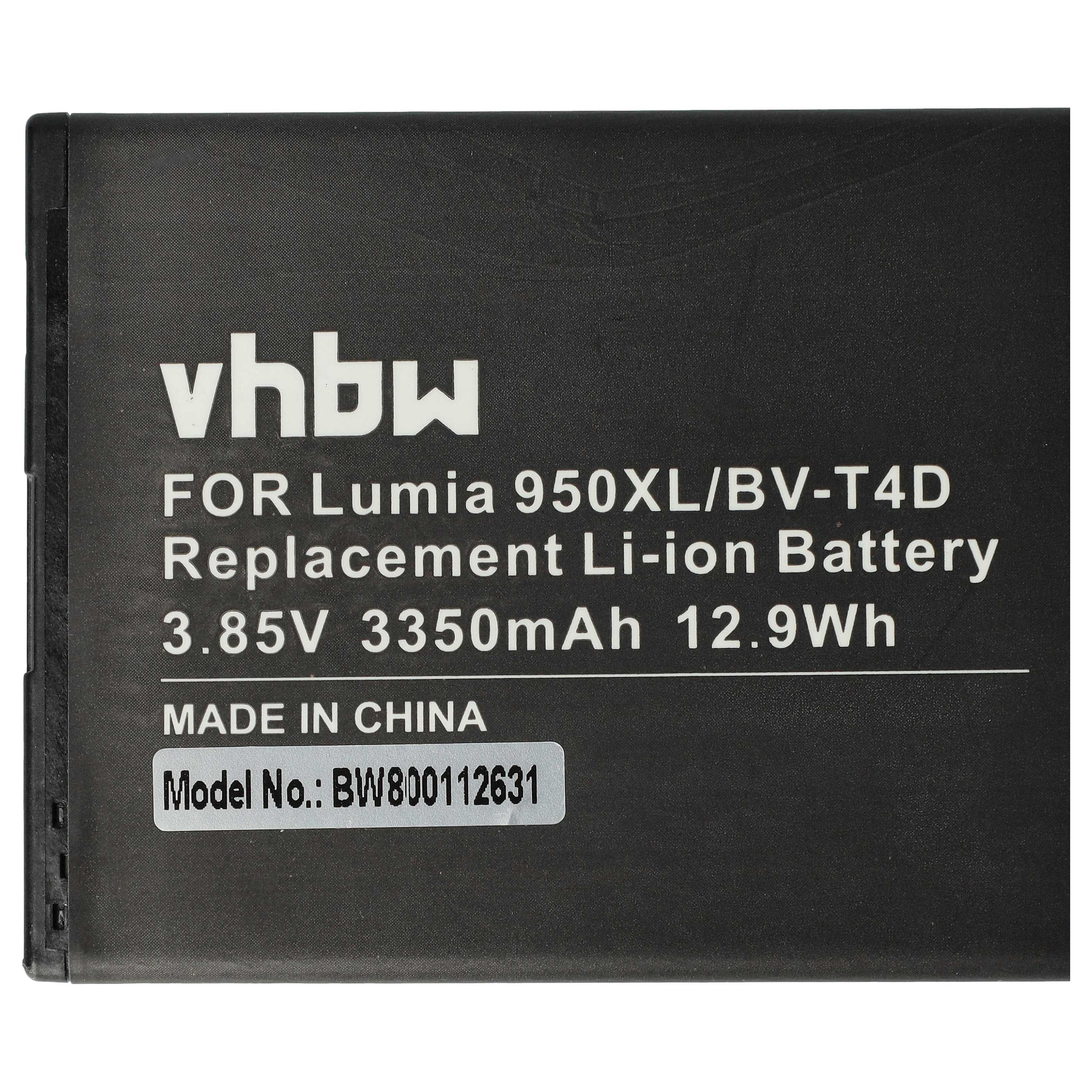 Akumulator do telefonu smartfona zamiennik Microsoft / Nokia BV-T4D - 2950 mAh 3,9 V Li-Ion