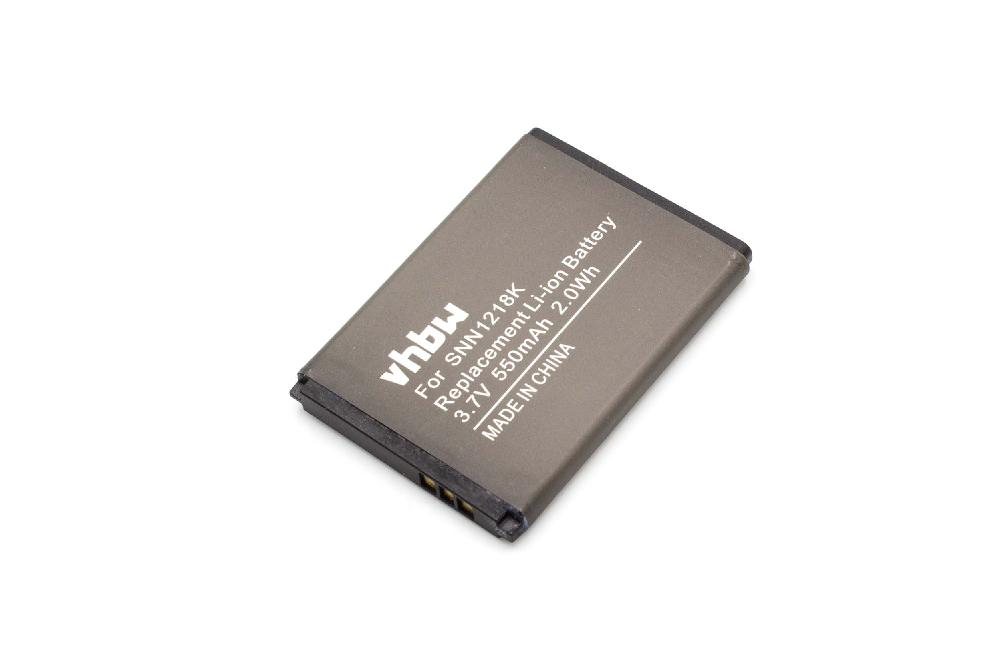 Akku als Ersatz für Motorola SNN5882A, SNN1218K, OM4A - 550mAh 3,7V Li-Ion