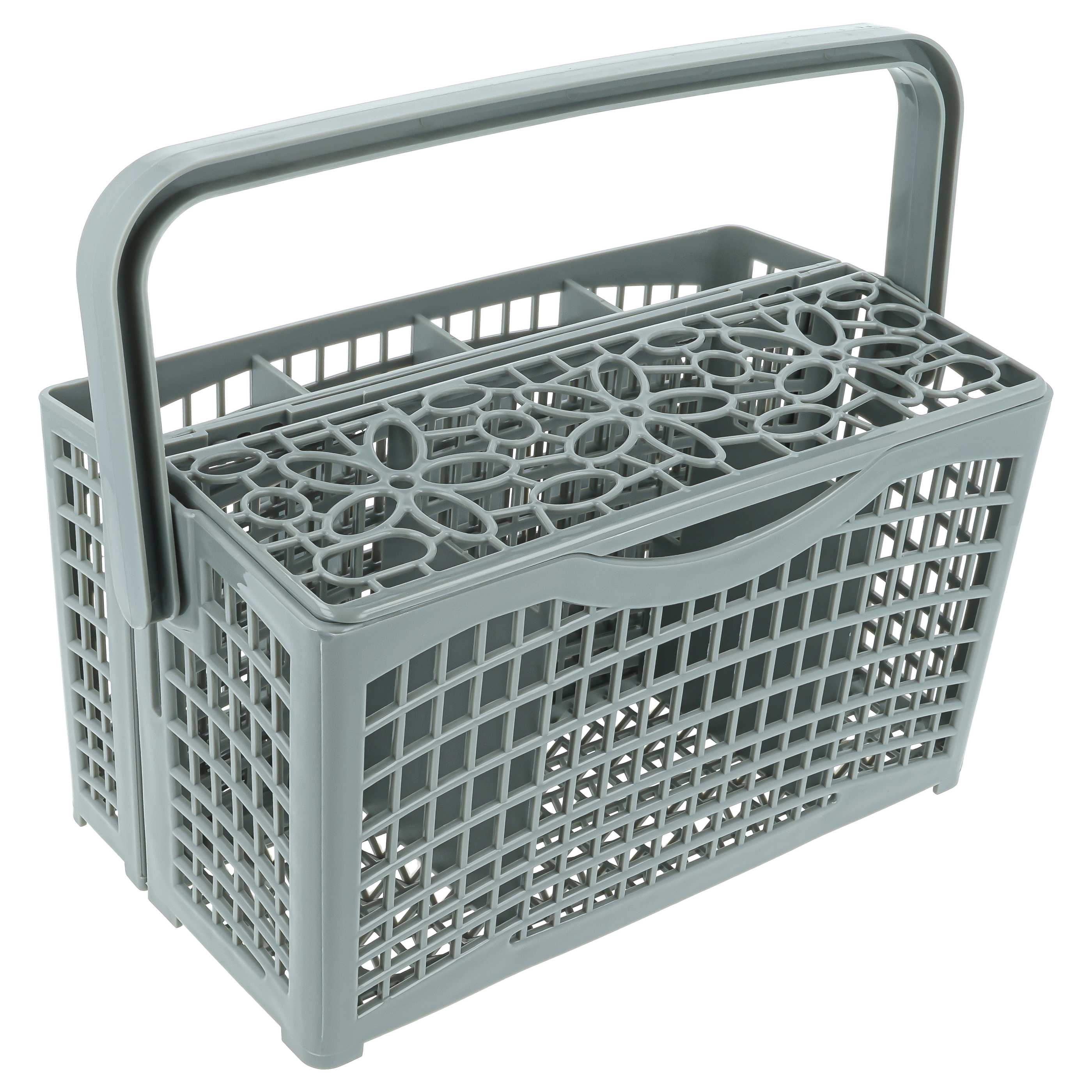 Cubertero para lavavajillas Zanussi, Philips, Brandt, Grundig - Divisible, 7 compartimentos