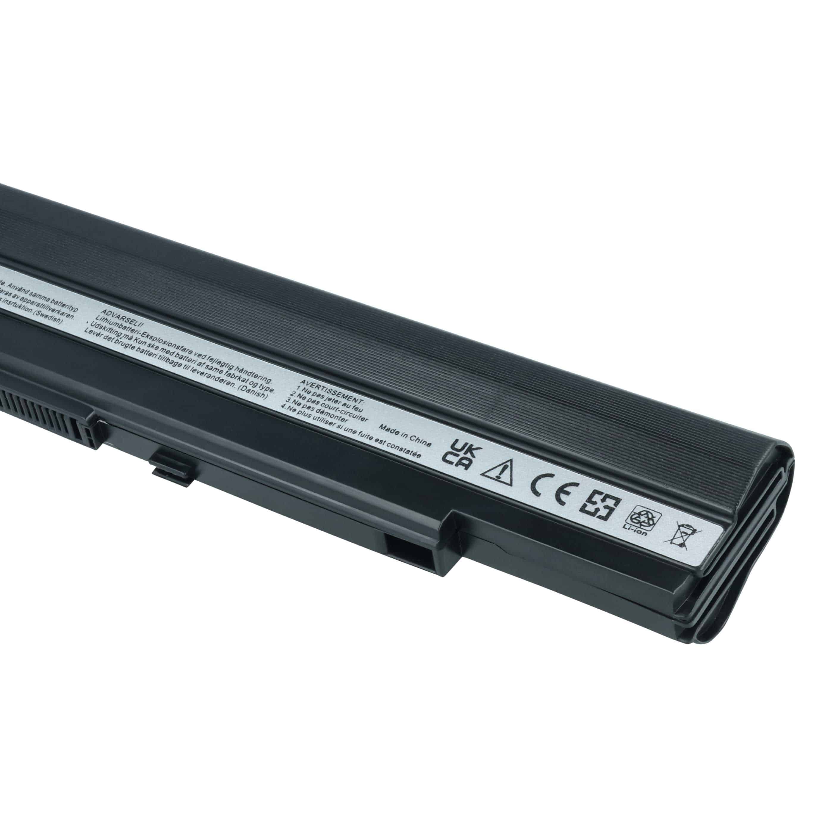 Akumulator do laptopa zamiennik Asus 07G016BW1875, 07G016C11875 - 2200 mAh 14,8 V Li-Ion, czarny