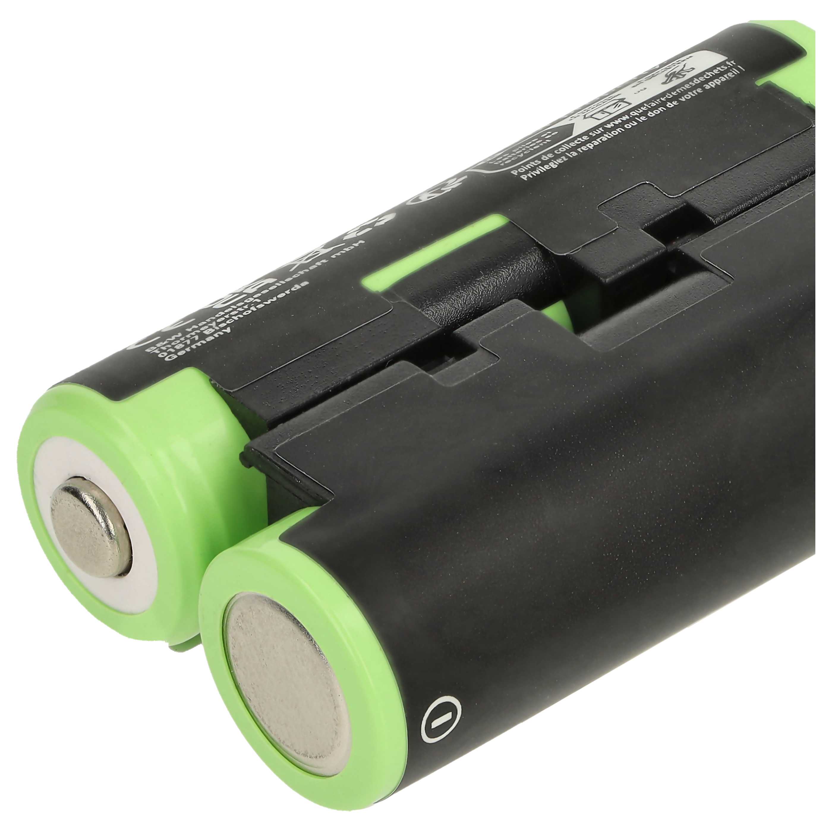 Batteria sostituisce Garmin 361-00071-00, 010-11874-00 per navigatore - 2000mAh 2,4V NiMH