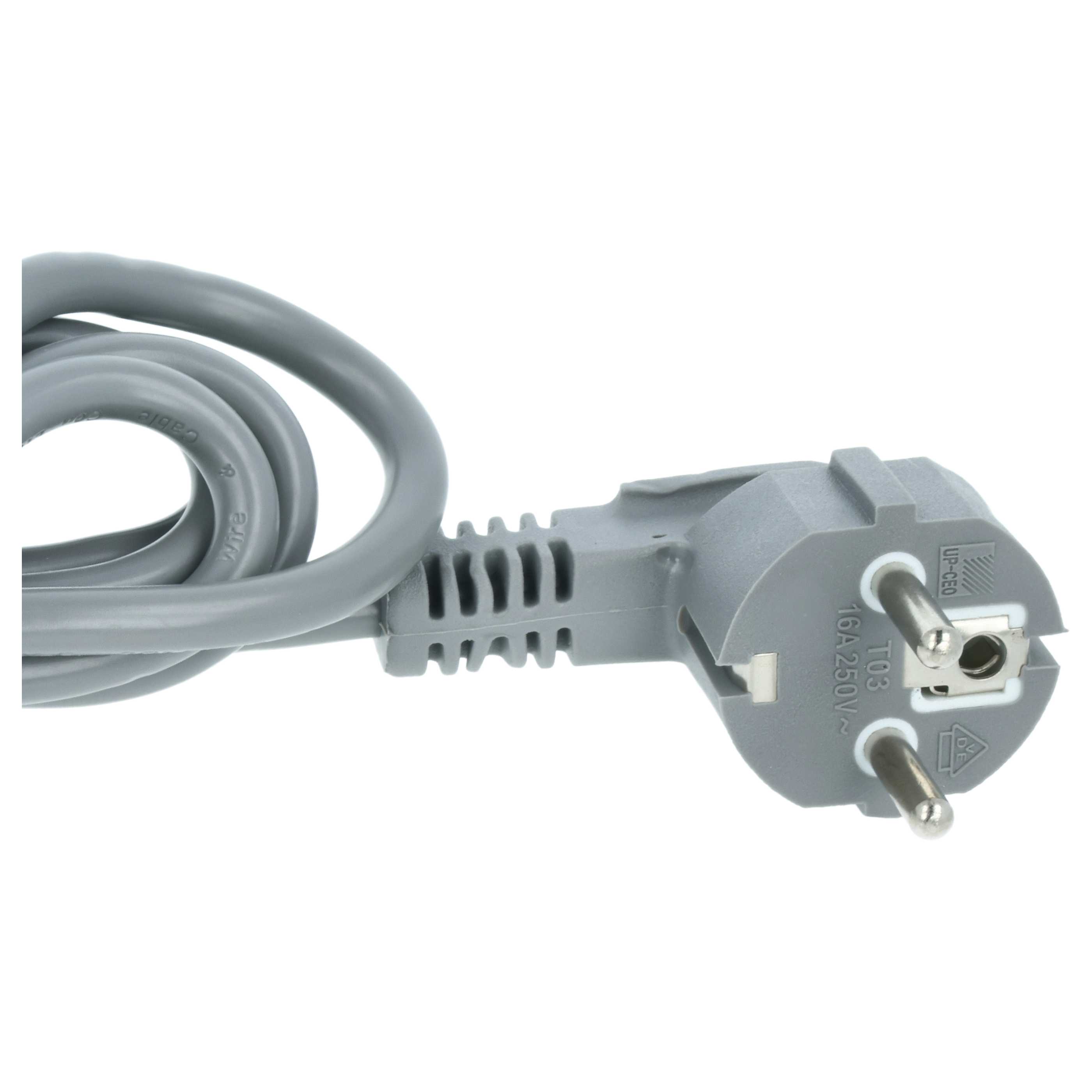 Cable de corriente reemplaza Bosch 656940 compatible con lavavajillas, lavaplatos, etc. Bosch, Siemens