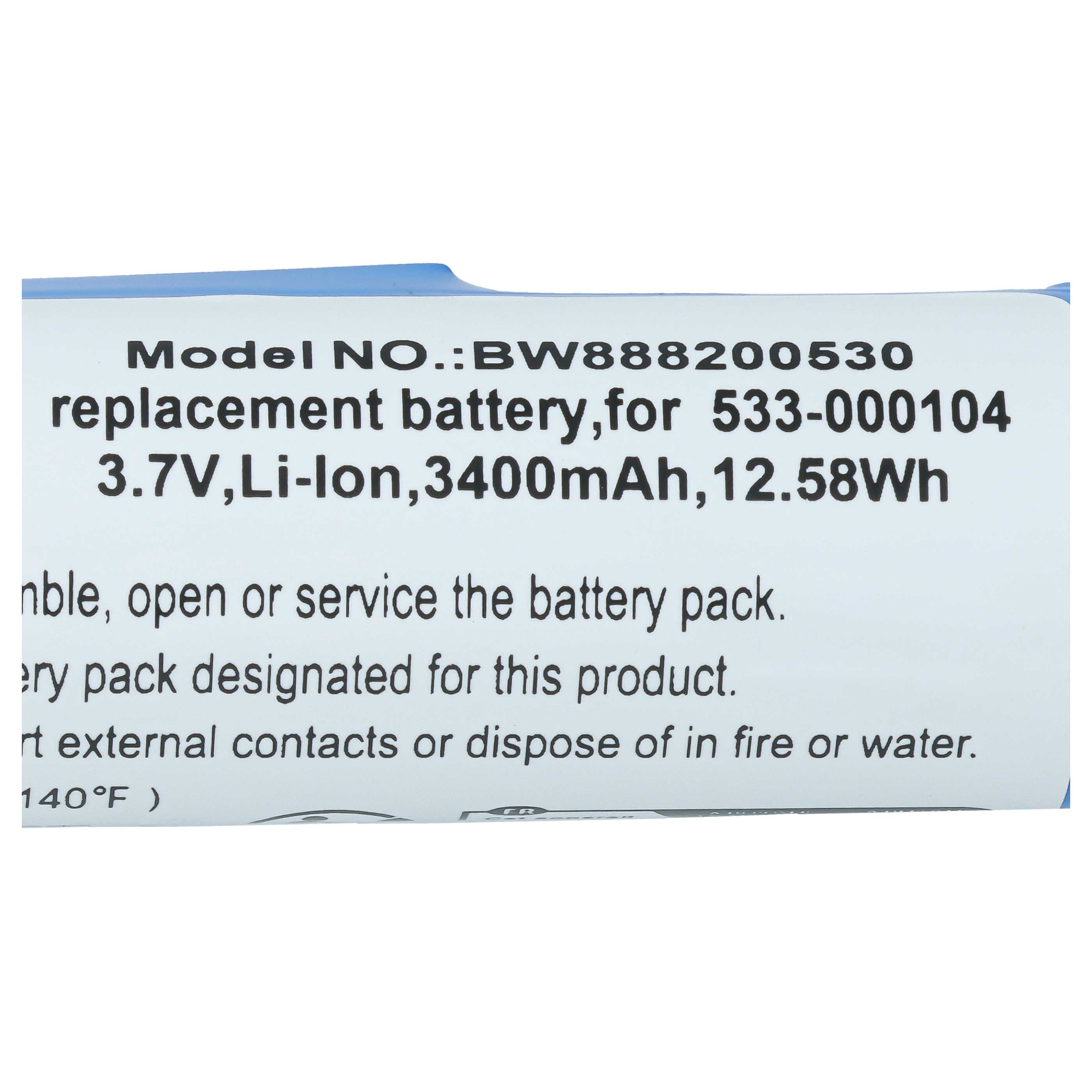 Akumulator do głośnika Logitech zamiennik Logitech 533-000138, F12431581, 533-000104 - Li-Ion 3400mAh