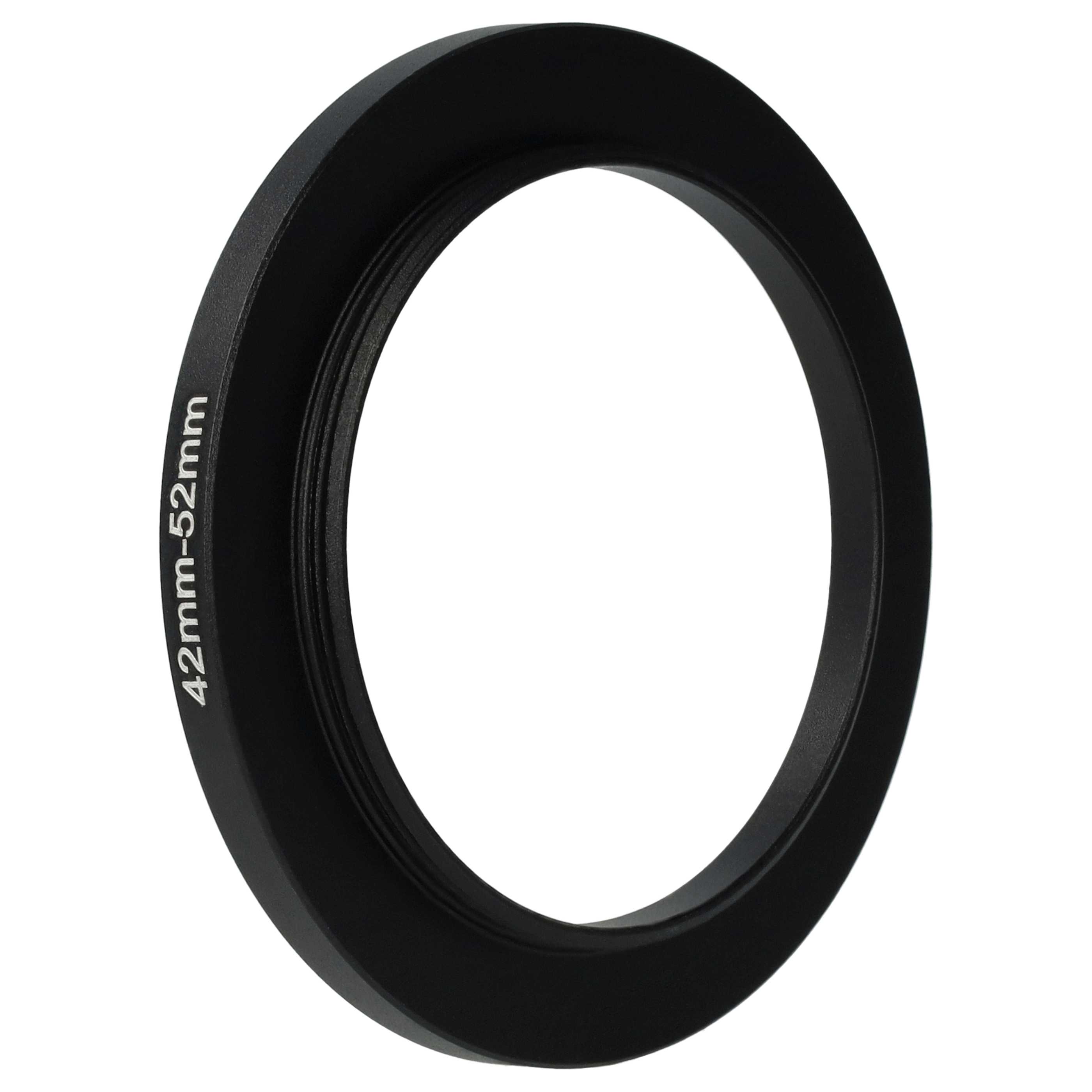 Step-Up-Ring Adapter 42 mm auf 52 mm passend für diverse Kamera-Objektive - Filteradapter