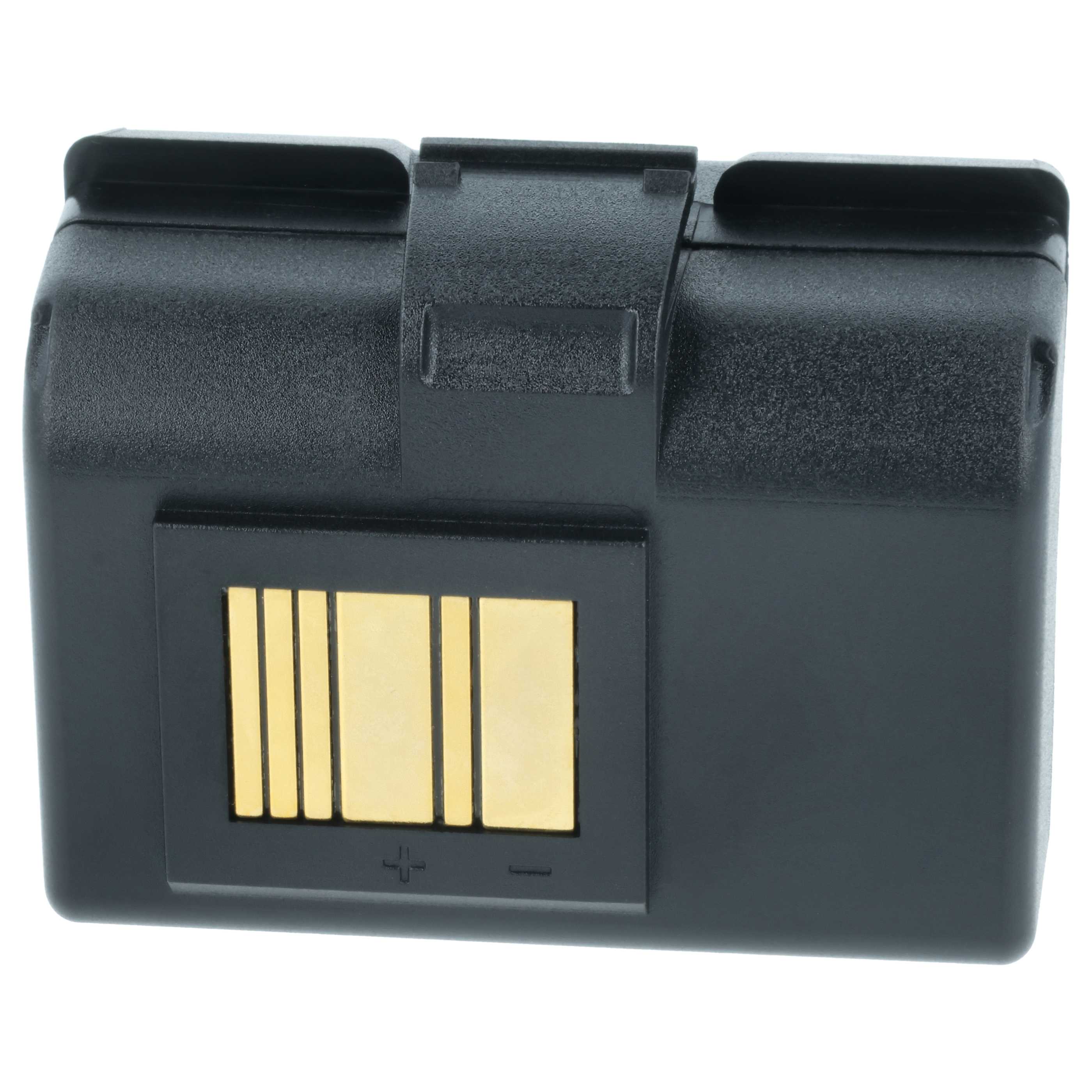 Printer 2x Battery replaces Zebra AT16004, BTRY-MPP-34MA1-01, BTRY-MPP-34MAHC1-01 - 6800 mAh 7.4 V Li-Ion