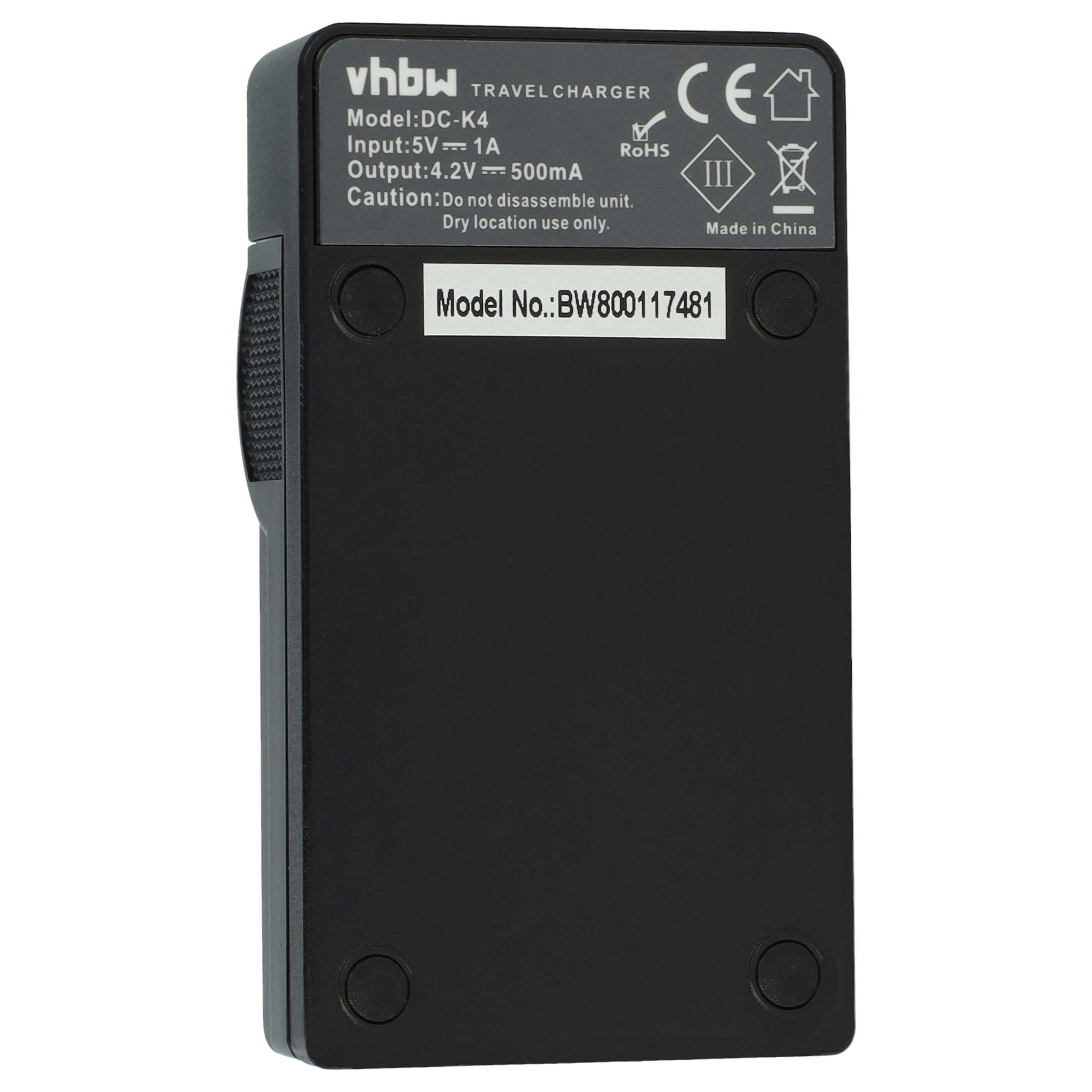 Battery Charger suitable for D-Lux Camera etc. - 0.5 A, 4.2 V