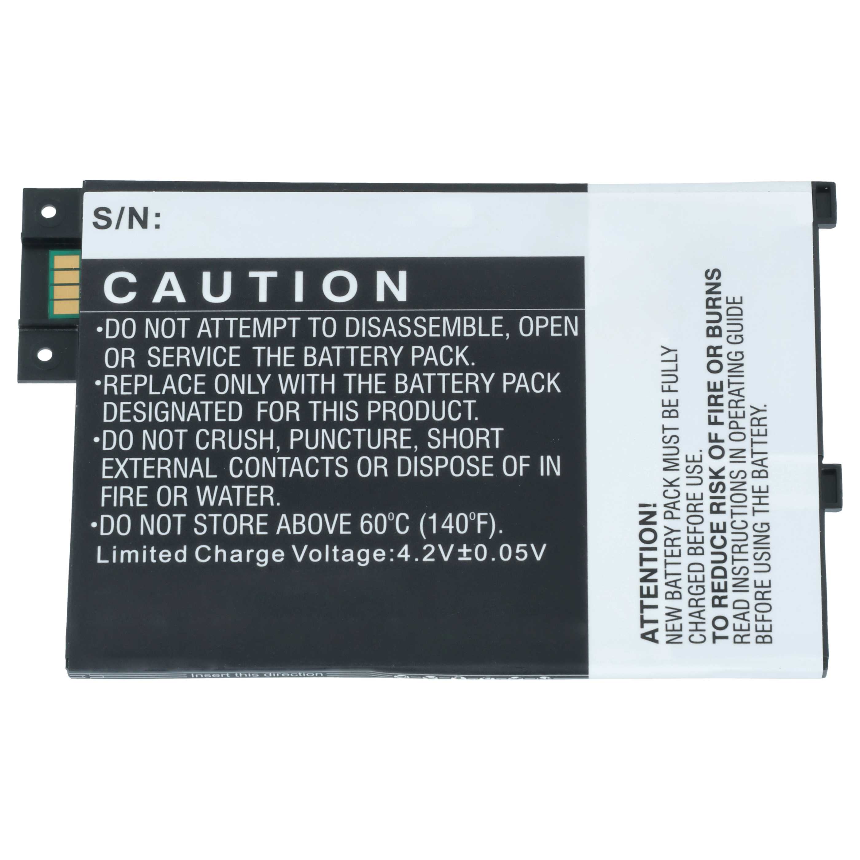 E-Book Battery replaces Amazon S11GTSF01A, GP-S10-346392-0100, 170-1032-00 - 1900 mAh 3.7 V Li-polymer