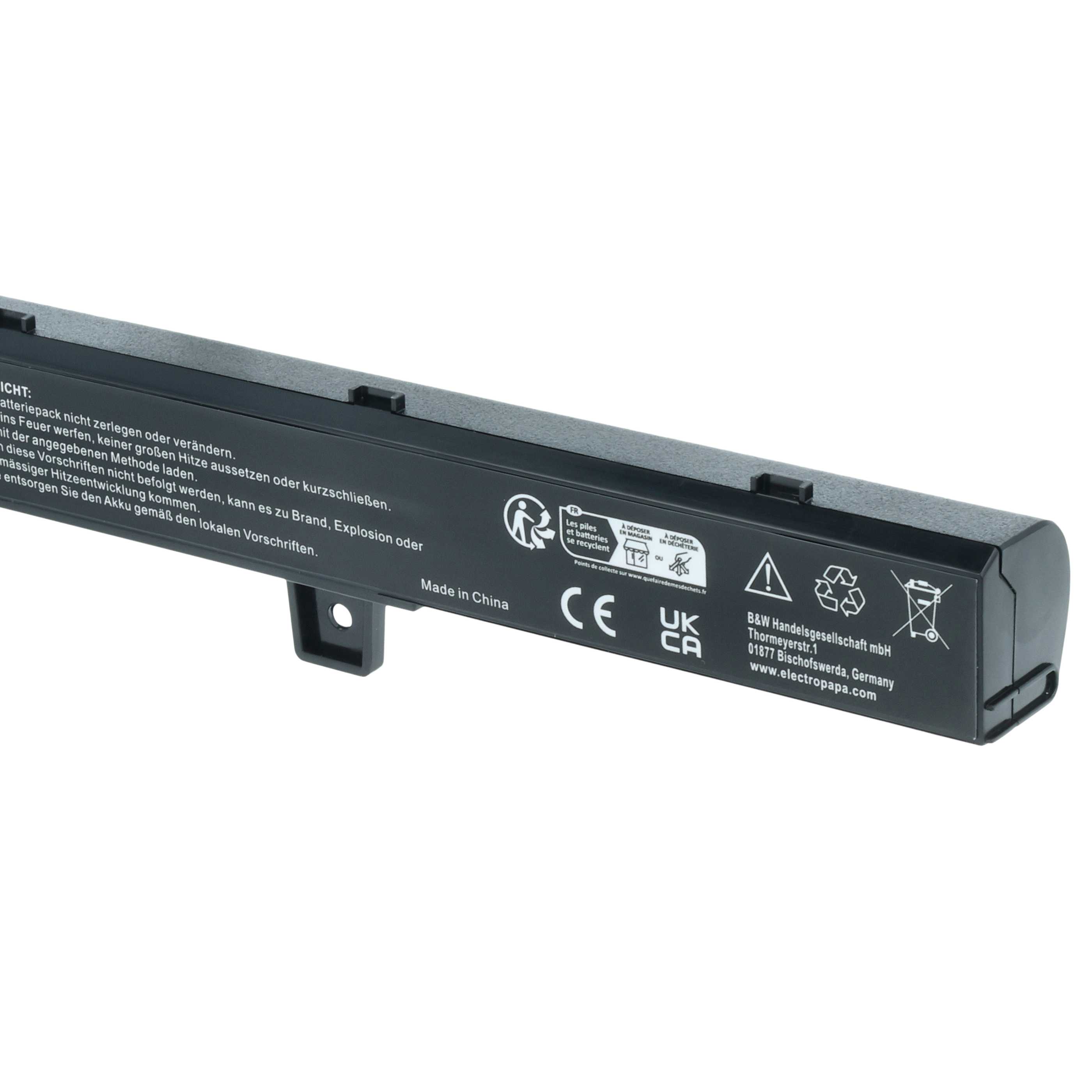Akumulator do laptopa zamiennik Asus 0B110-00250100M - 2600 mAh 14,4 V Li-Ion, czarny
