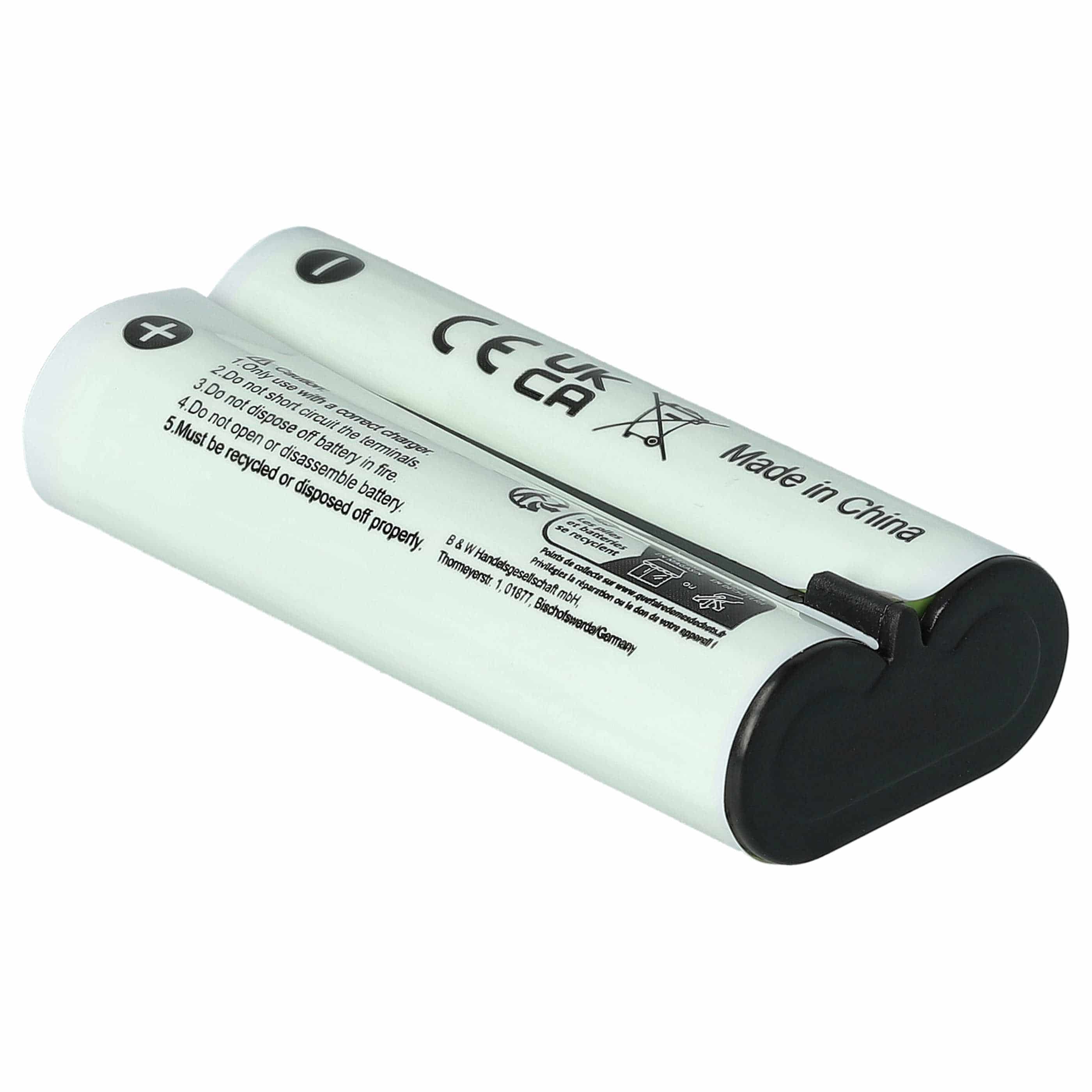 Dictaphone Battery replaces Olympus BR403, BR402 - 800 mAh 2.4 V NiMH