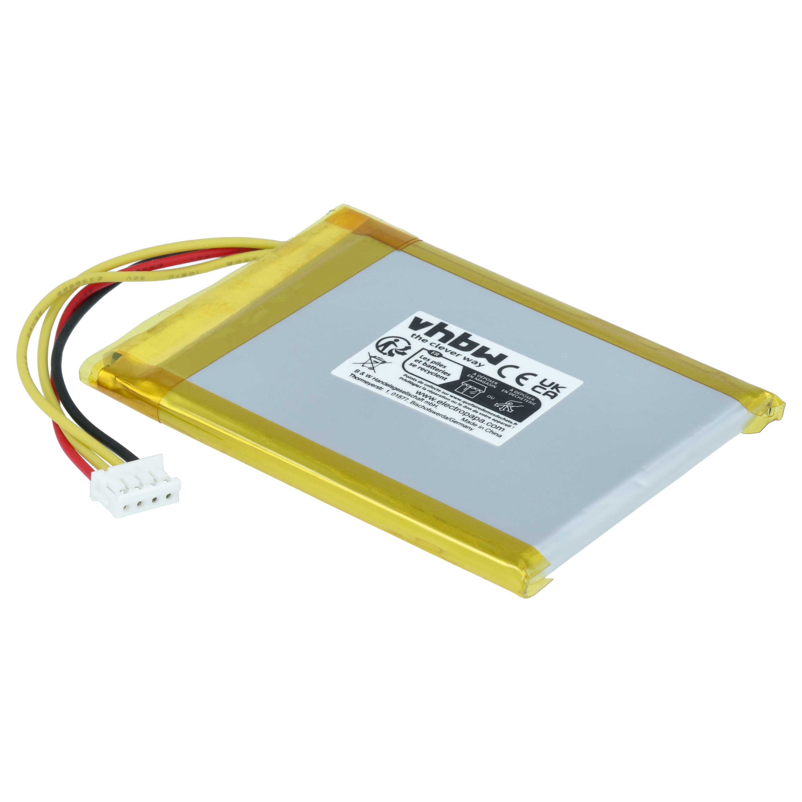 Akumulator do głośnika zamiennik JBL MLP284154, GO2/MLP284154 - LiPo 730mAh