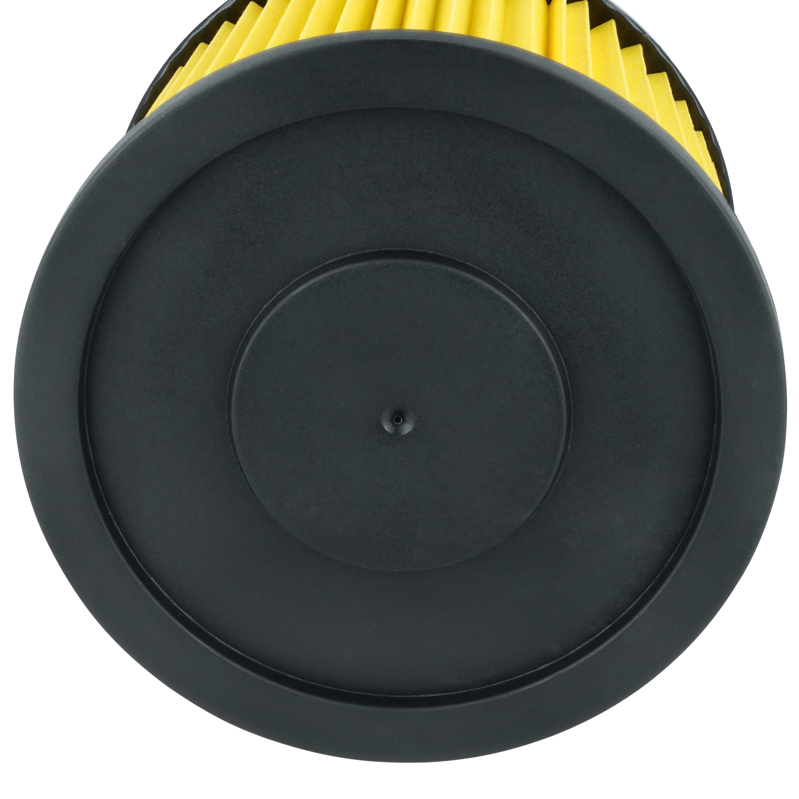 4x Filtercartridge filter replaces Einhell 23.511.10, 2351110 for Basic Vacuum Cleaner, yellow