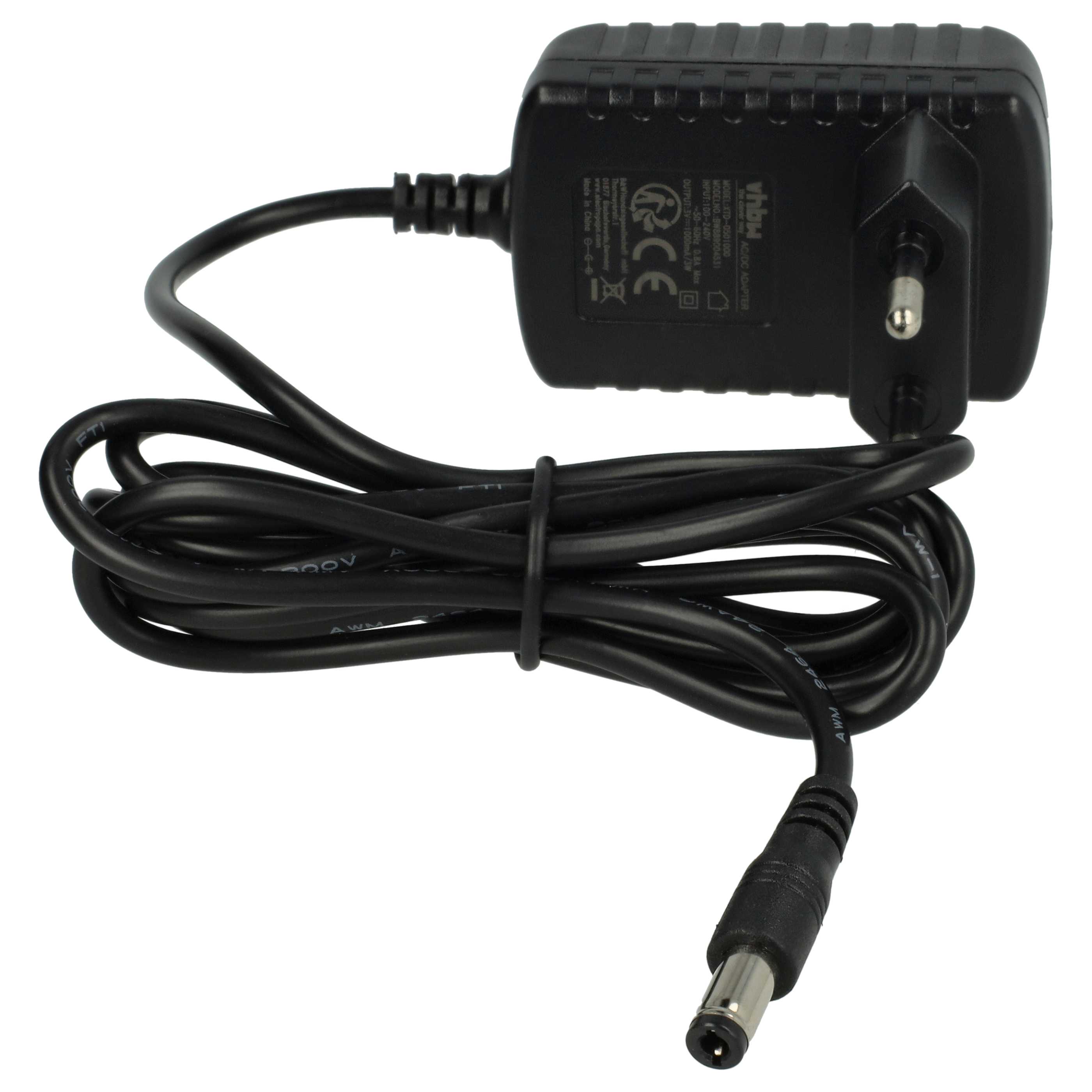 Mains Power Adapter replaces BaByliss 35208450, 35209700, 35209300 for BaByliss Electric Hair Trimmer - 9.5 cm