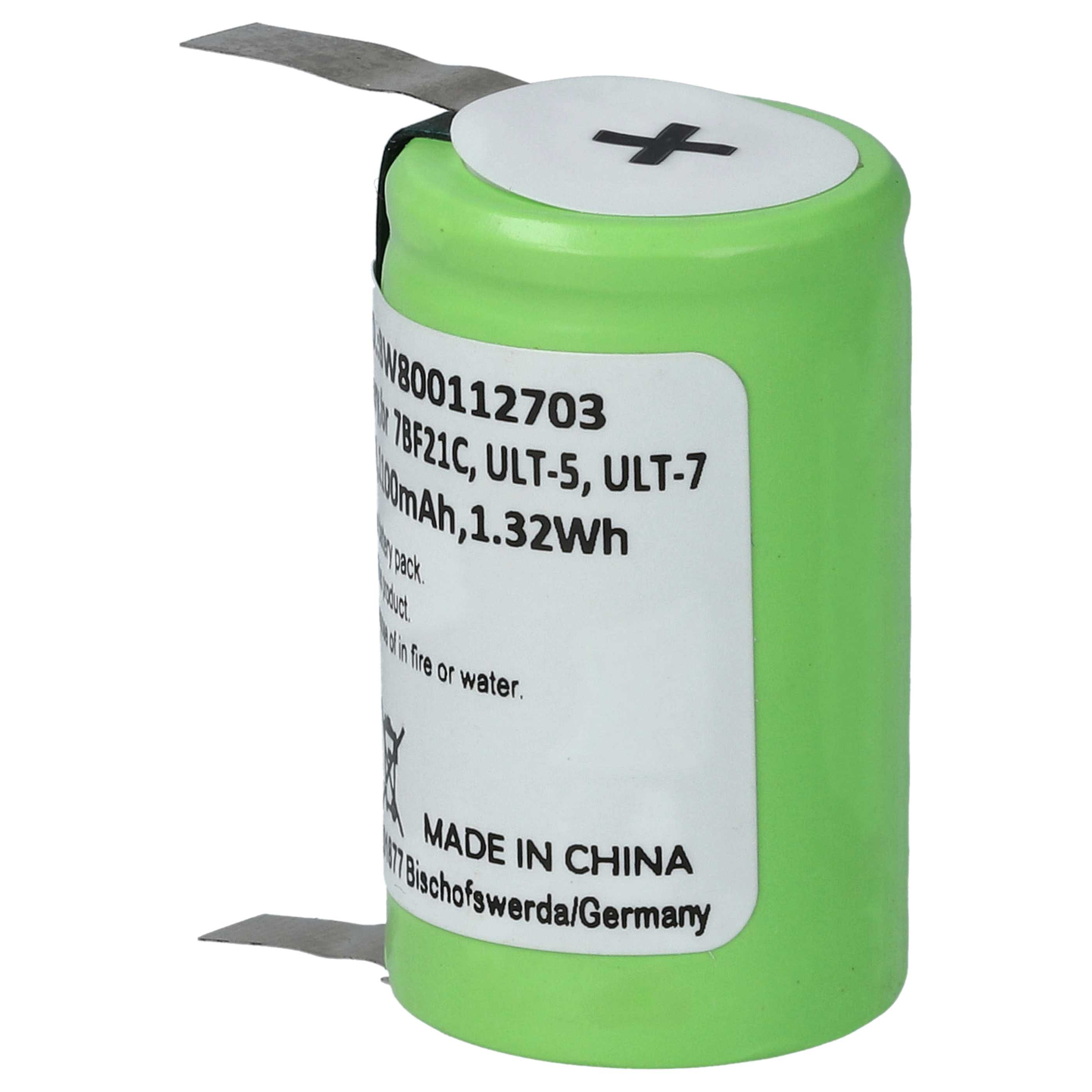 Akumulator do maszynki do strzyżenia zamiennik Braun 7BF21C, ULT-5, ULT-7, ULT-9 - 1100 mAh 1,2 V NiMH