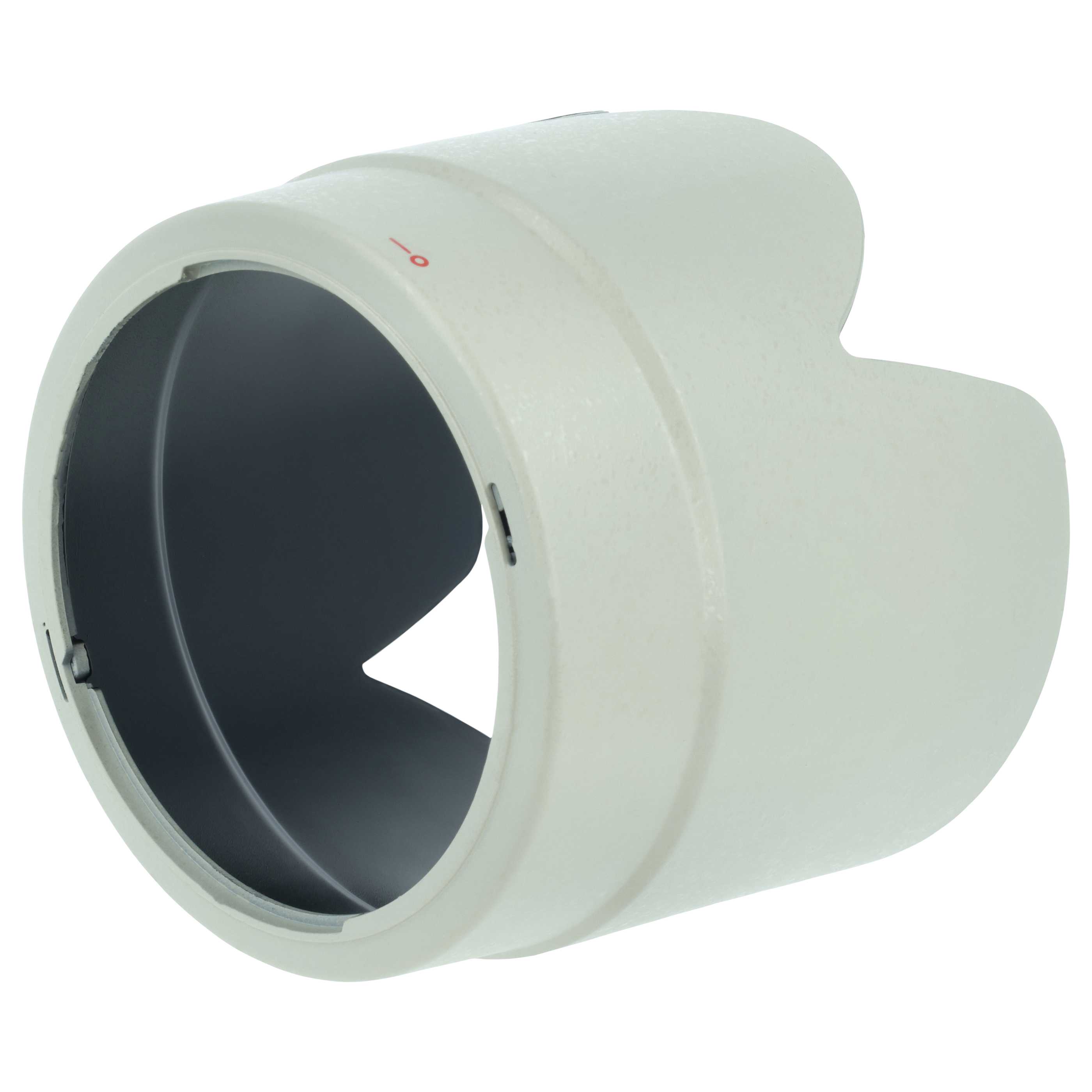 Lens Hood replaces Canon ET-86 for Canon Lens with 77 mm Diameter, plastic, white / grey