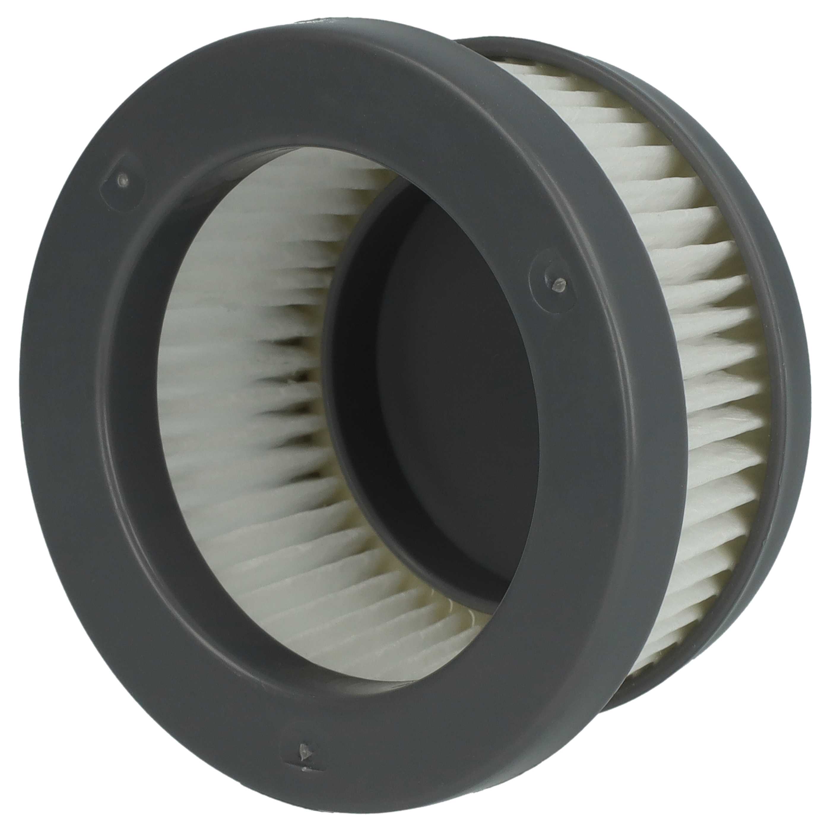3x Filterfilter replaces Black & Decker VFORB10 for Black & Decker Vacuum Cleaner, white / grey