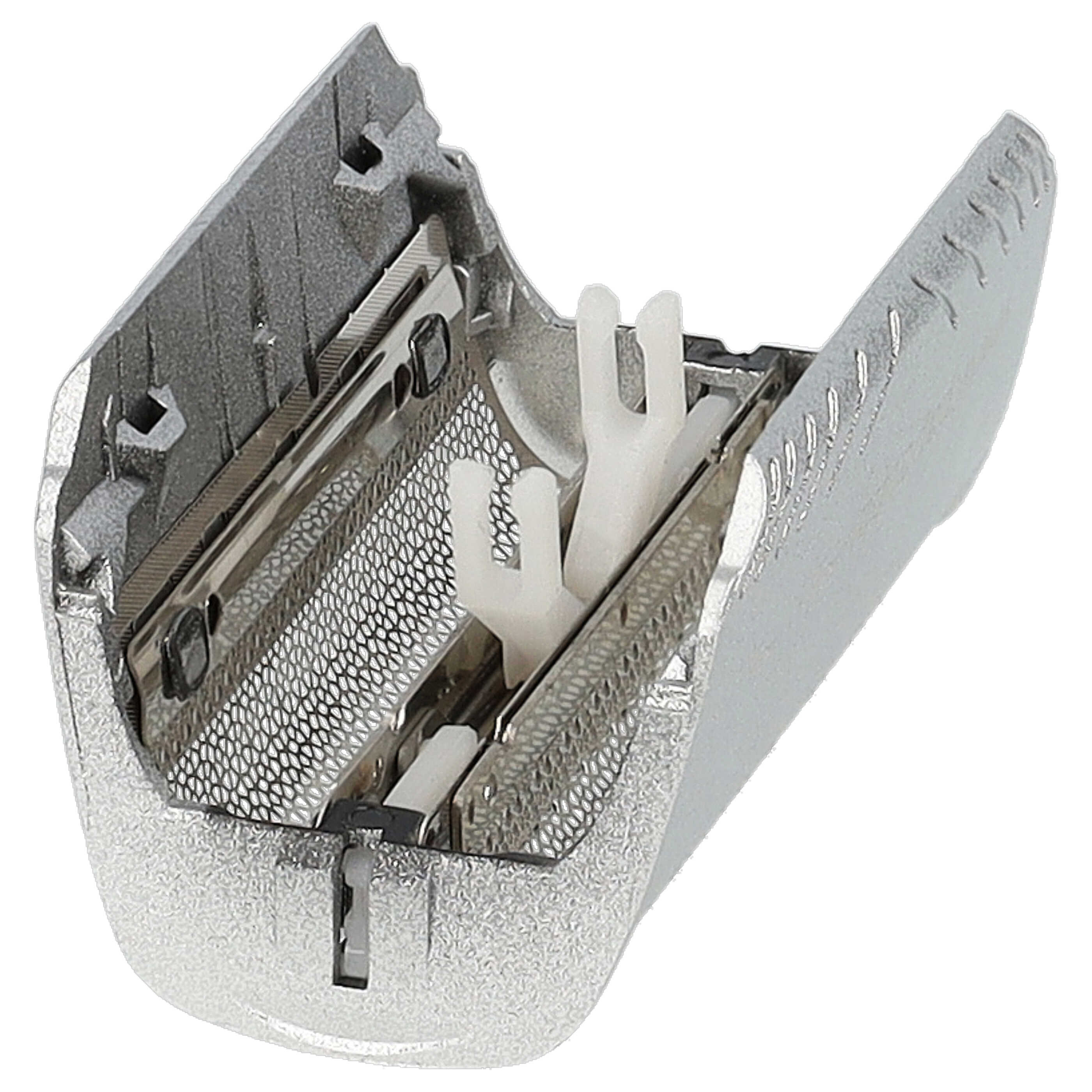 Pack piezas corte reemplaza Braun 30B Mul, 30B, 30S para afeitadoras Braun - lámina + bloque, plata