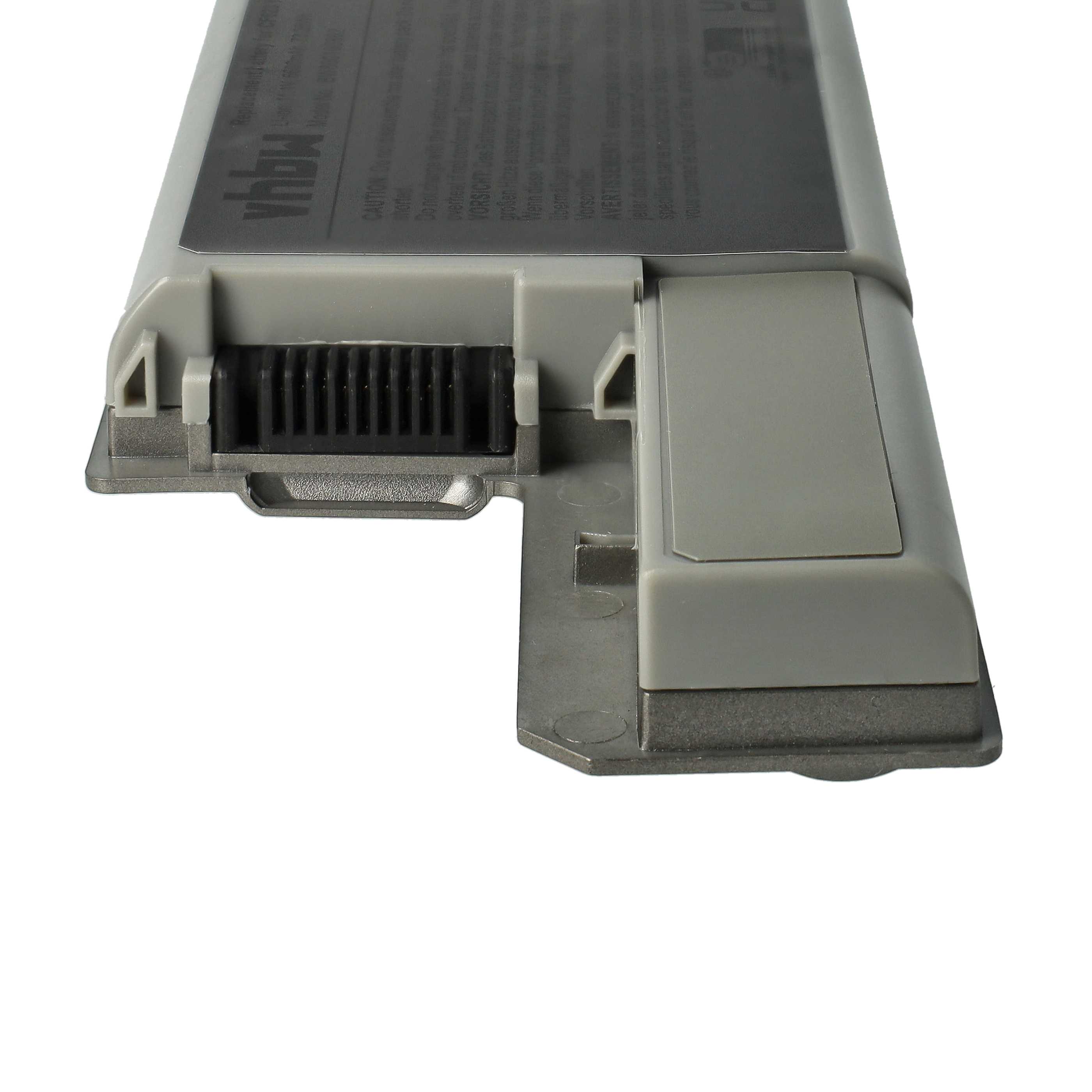 Notebook-Akku als Ersatz für Dell 312-0393, 312-0394, 312-0401, 312-0402 - 6600mAh 11,1V Li-Ion, grau