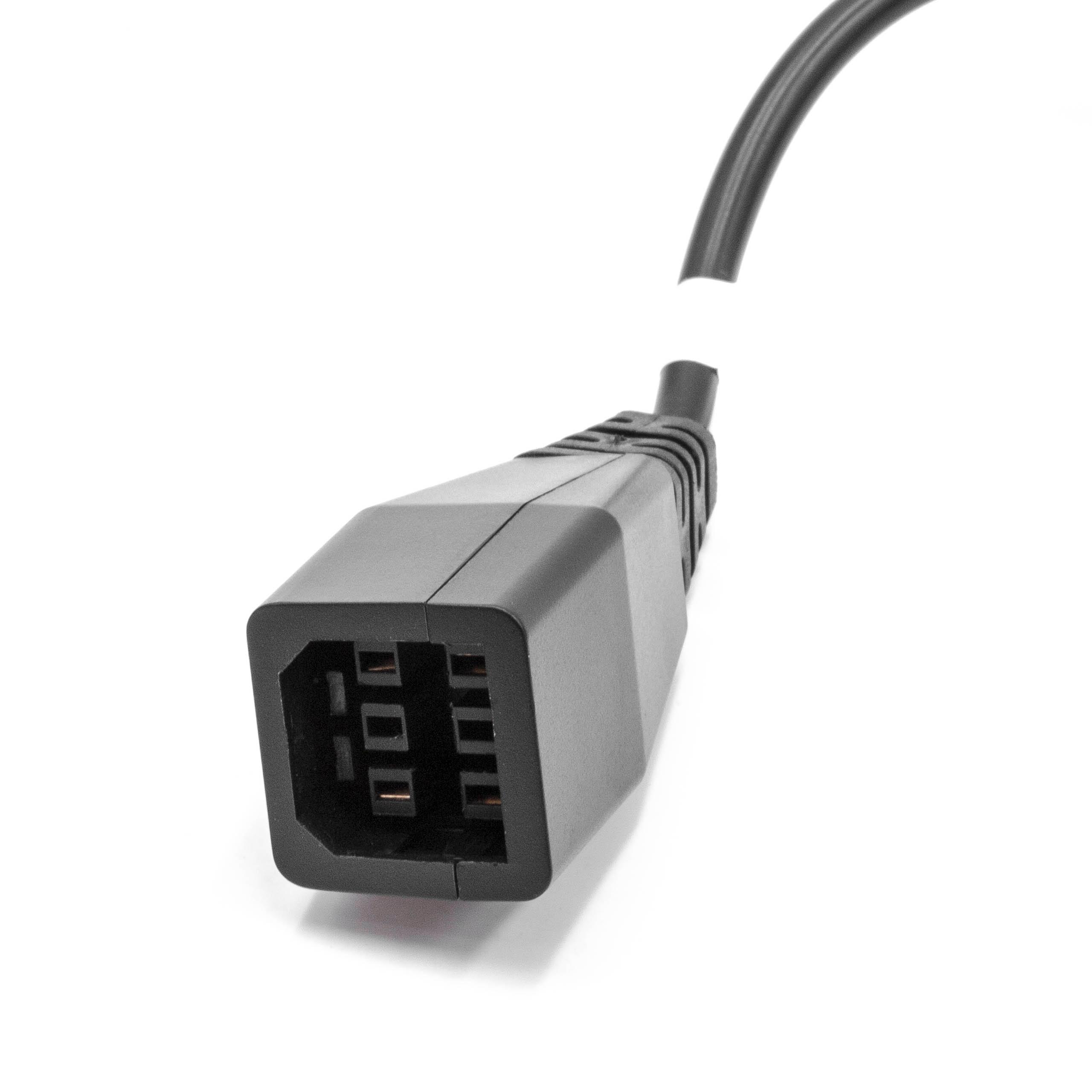 Cable adaptador para fuente alimentación para consola de juegos Microsoft Xbox One, 360 E, 360 Slim - 28 cm