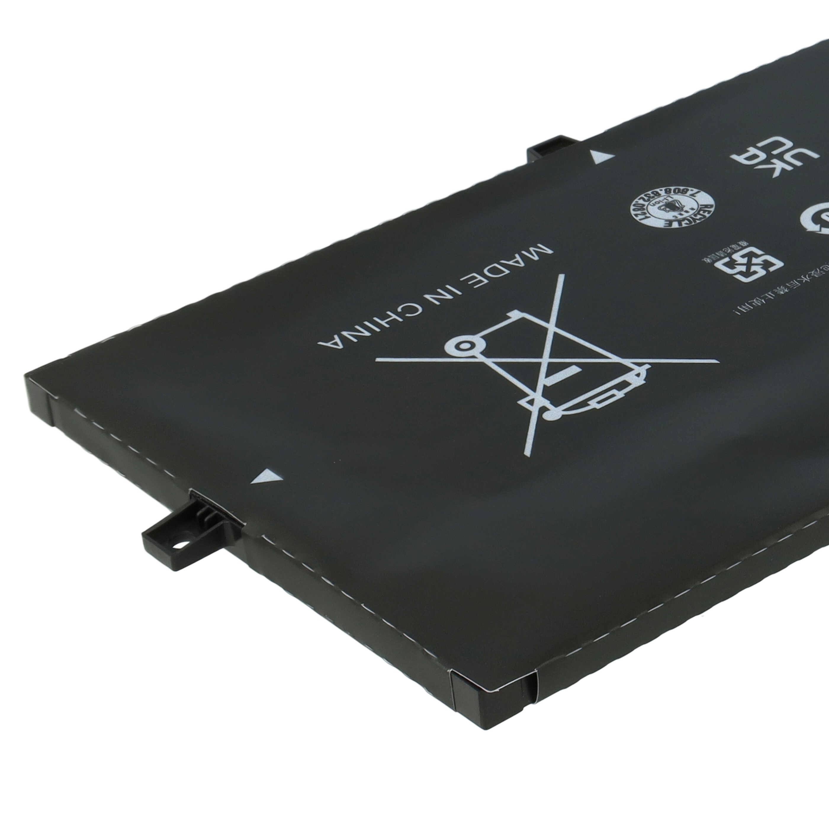 Batterie remplace HP HSTNN-DB8L, BM04XL, BM04056XL, HSTNN-UB7L pour ordinateur portable - 7300mAh 7,6V Li-ion