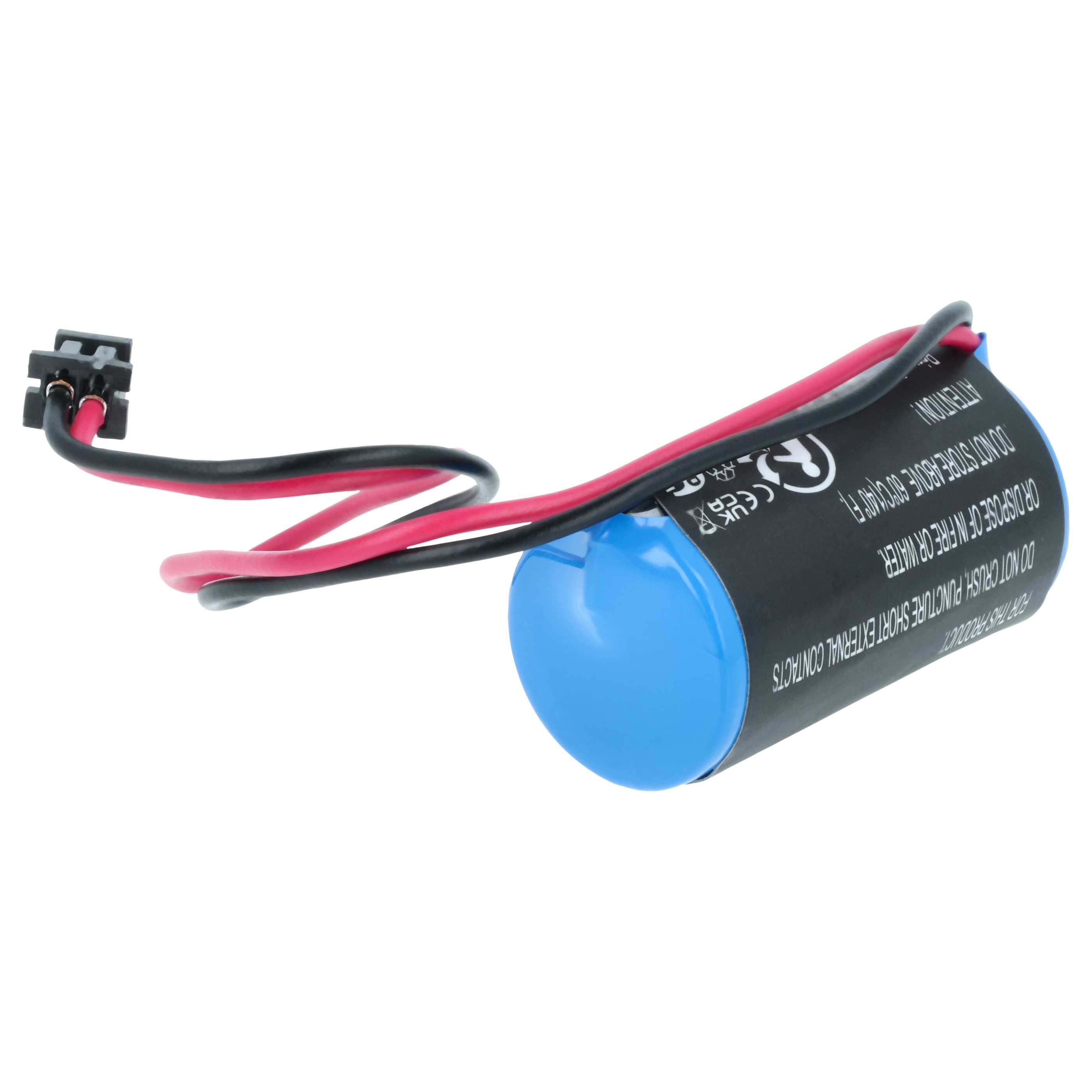 Industrial Controller 5x Battery replaces Mitsubishi 624-1831, BKO-C10811H03, 130376 - 1700mAh 3V Li-MnO2