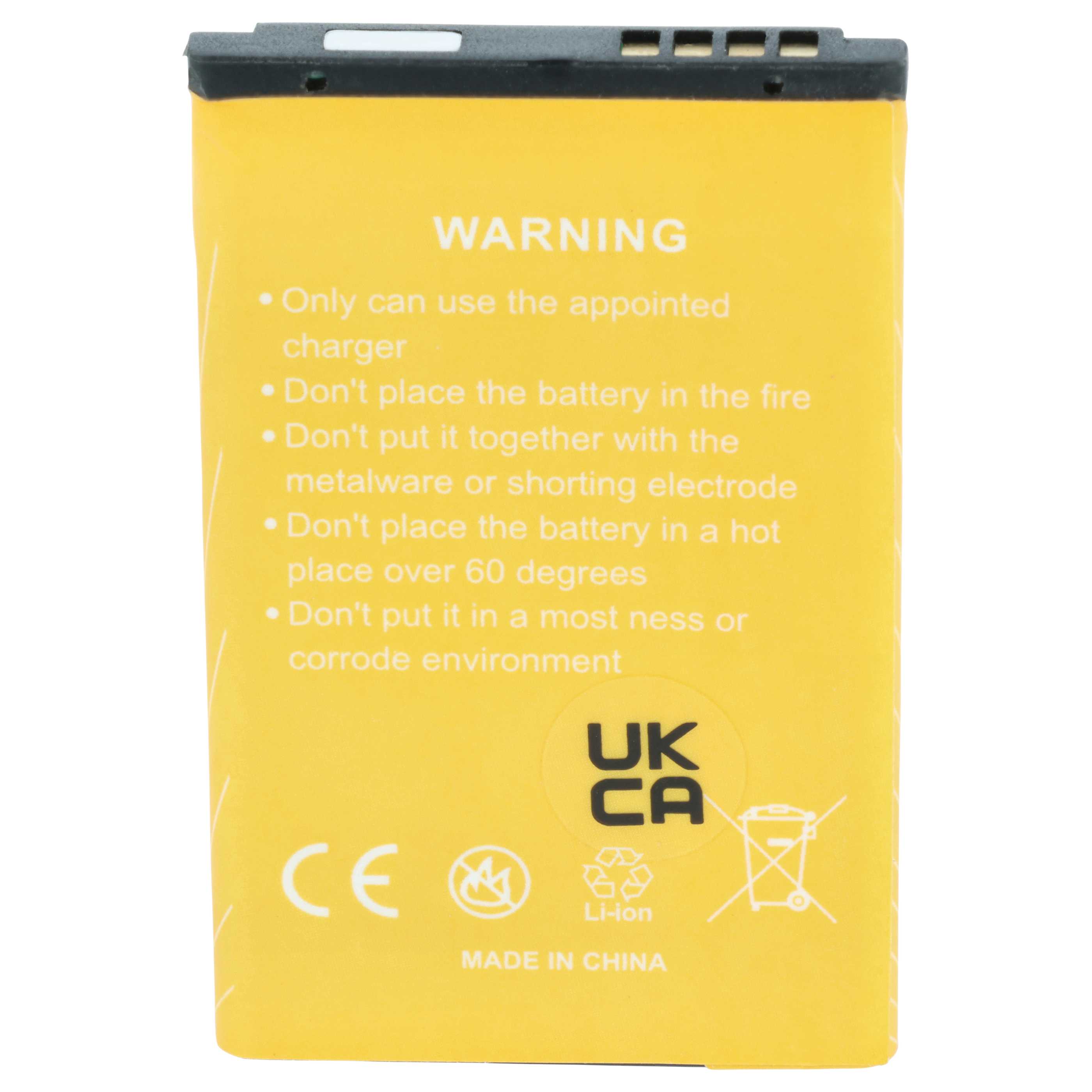 Akumulator do telefonu smartfona zamiennik Blackberry BAT-11004-001, ACC-11004-201 - 900 mAh 3,7 V Li-Ion