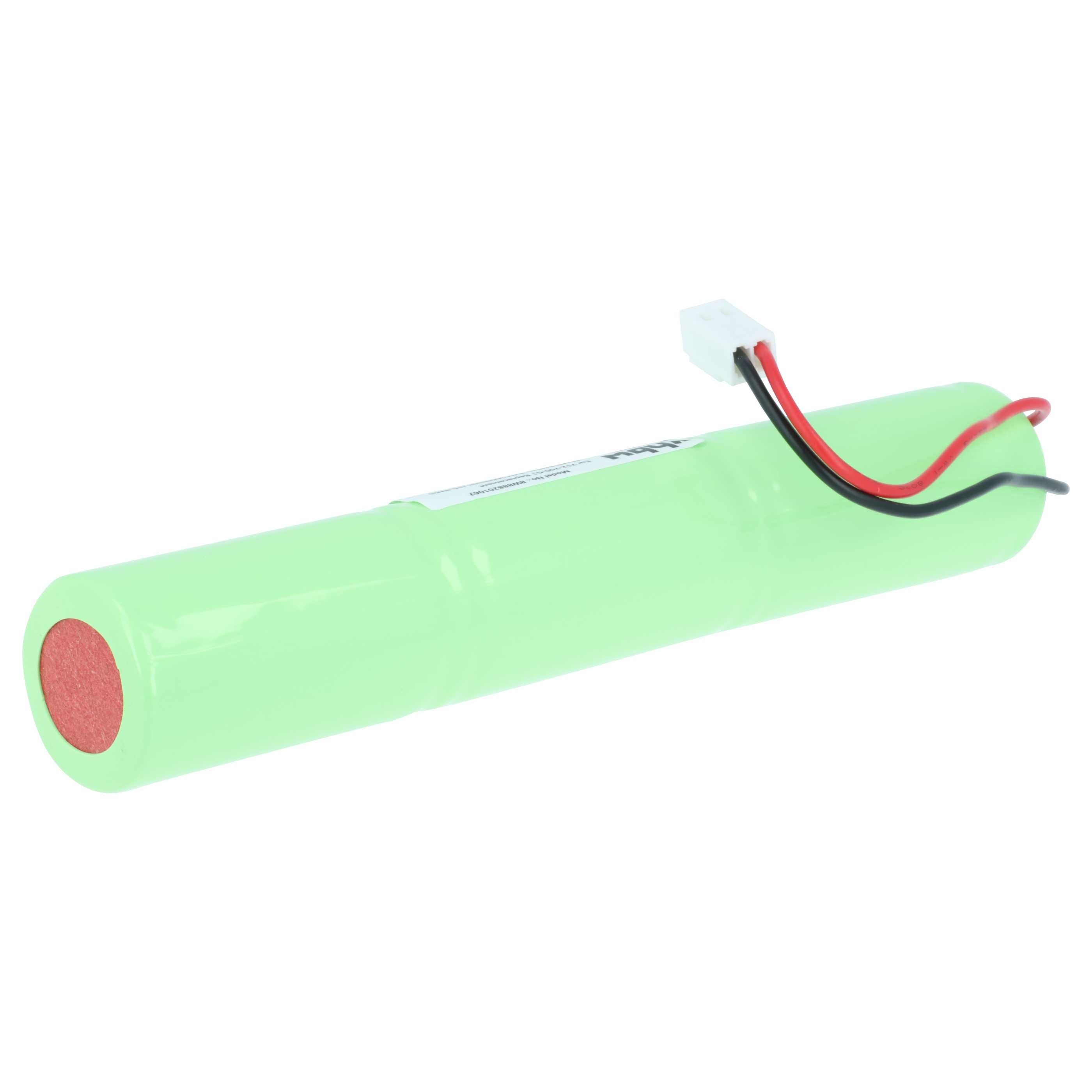 Batería reemplaza INFICON A19267-460015-LSG, 712-700-G1 para dispositivo medición (3000 mAh, 3,6 V, NiMH)