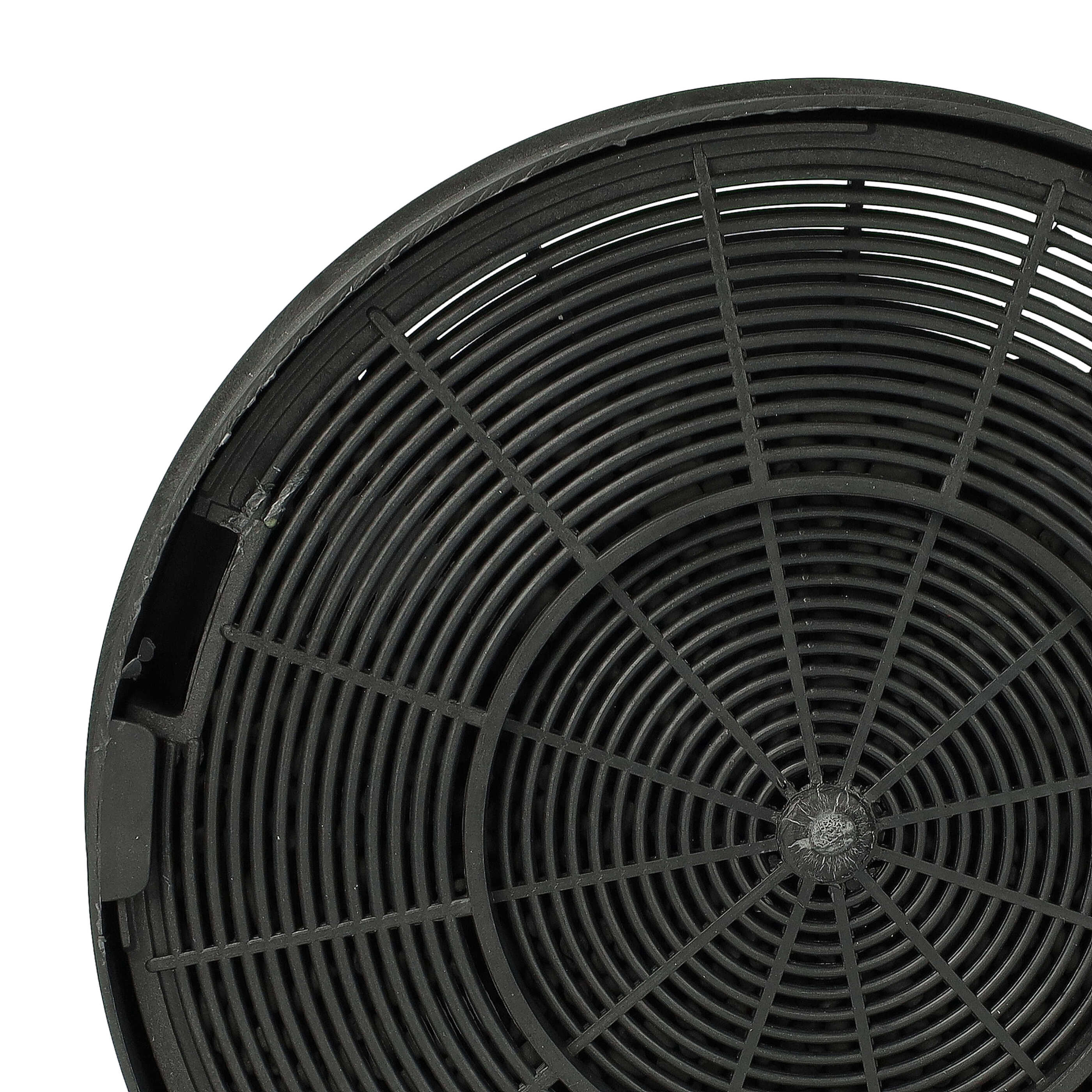 4x Filtres à charbon actif remplace AEG EHFC62, EFF62 pour hotte Bosch