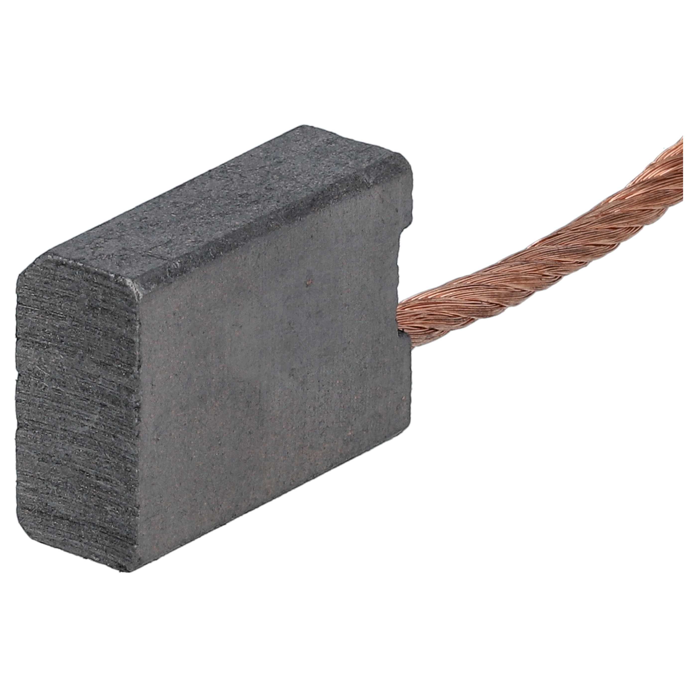 4x Kohlebürste als Ersatz für Kärcher 6.610-058.0 für Elektrowerkzeug - 7 x 14 x 20mm