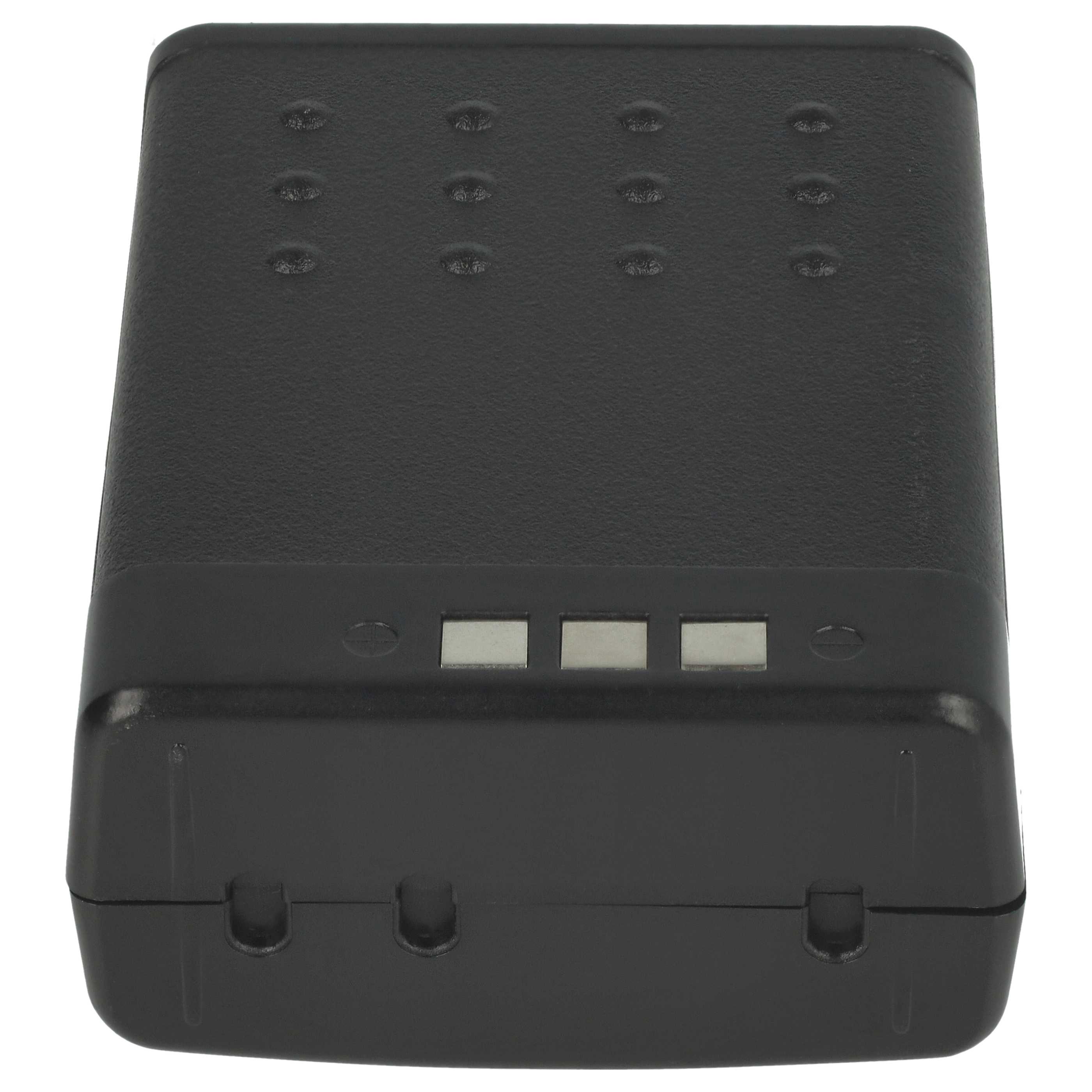 Radio 2x Battery replaces Icom BP-173, BP-180H, BP-180 - 1000 mAh 7.2 V NiMH