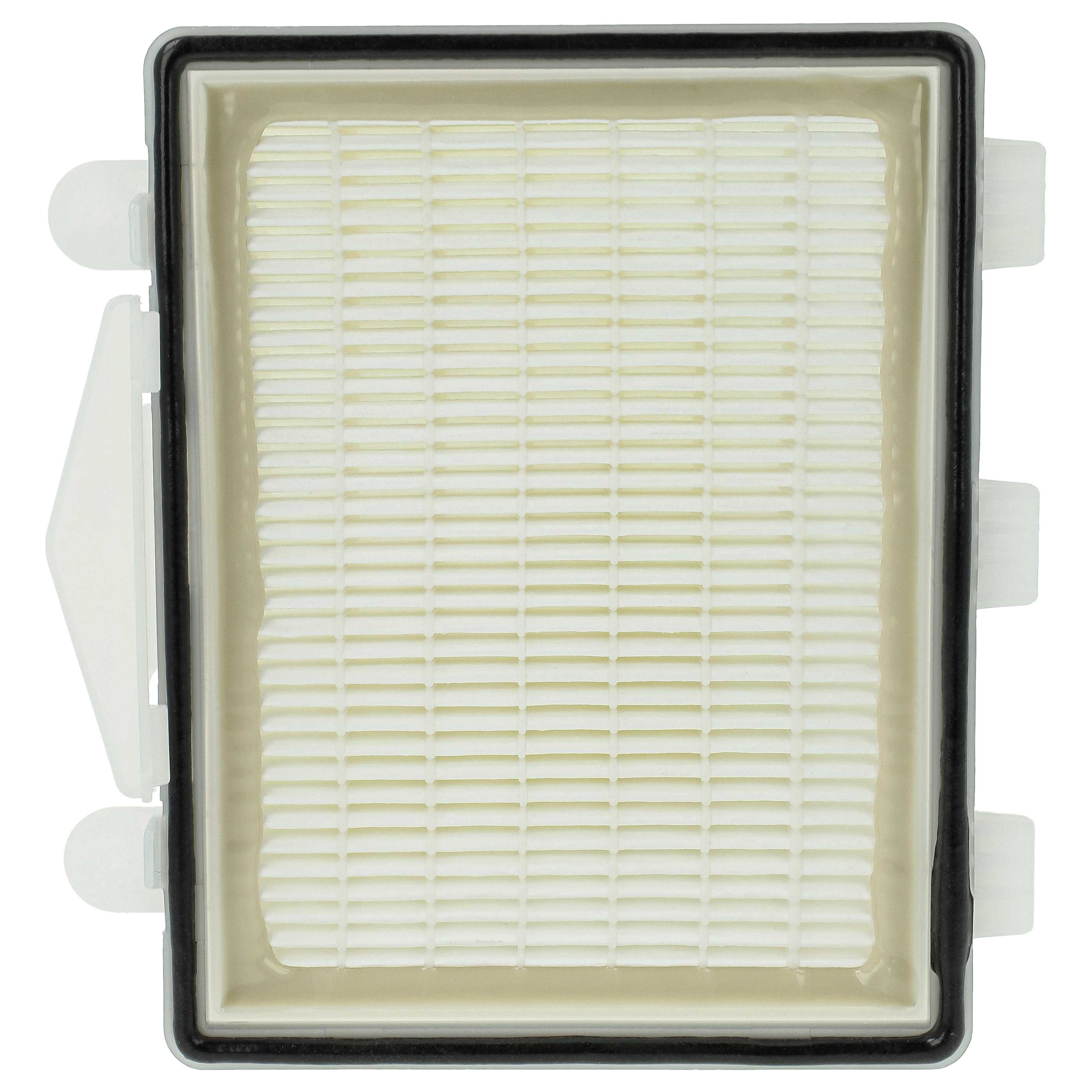 Filtro reemplaza Kärcher 6.414-760.0, 2.889-286.0 para aspiradora filtro Hepa - negro / blanco