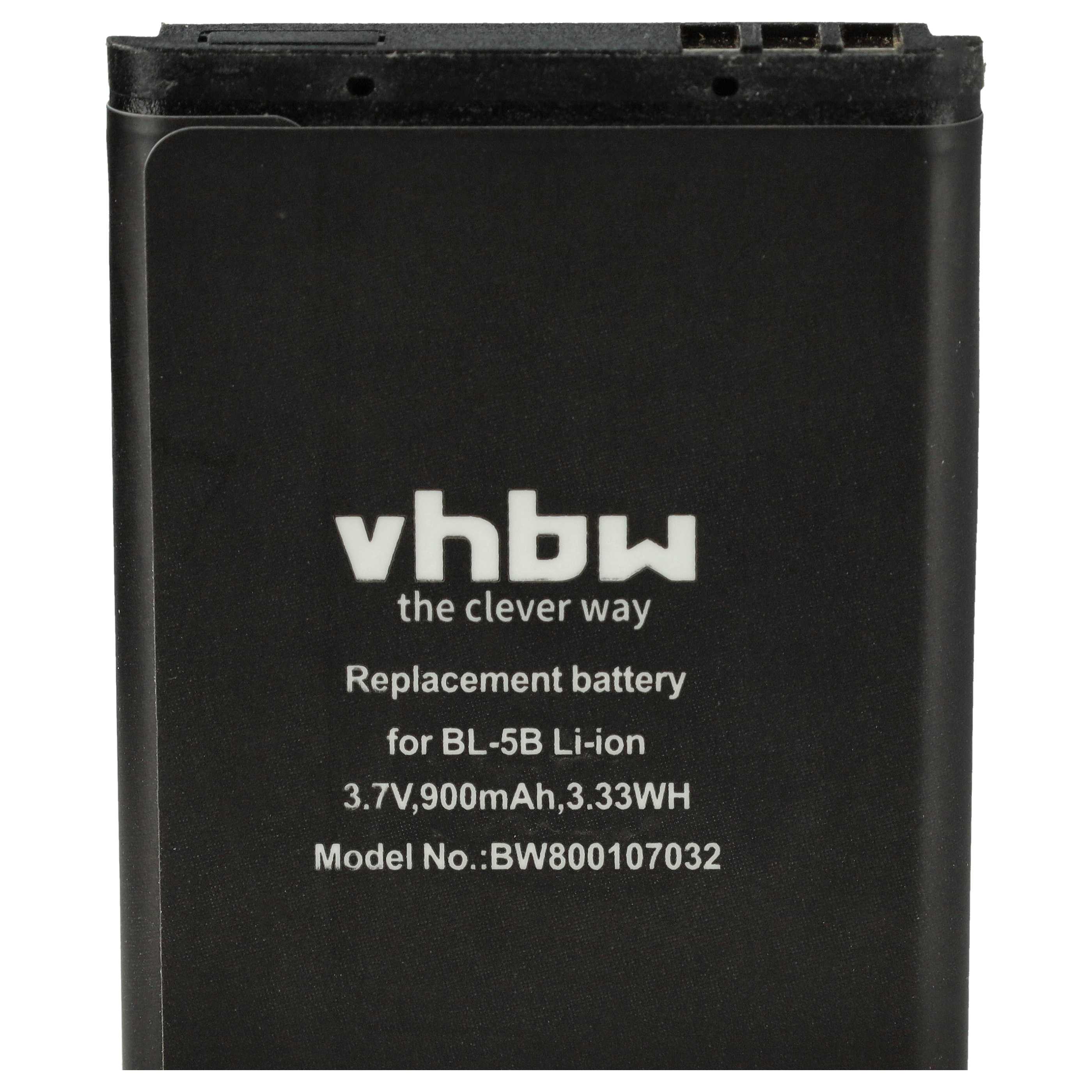 Mobile Phone Battery Replacement for Blu N5B80T - 900 mAh 3.7 V Li-Ion