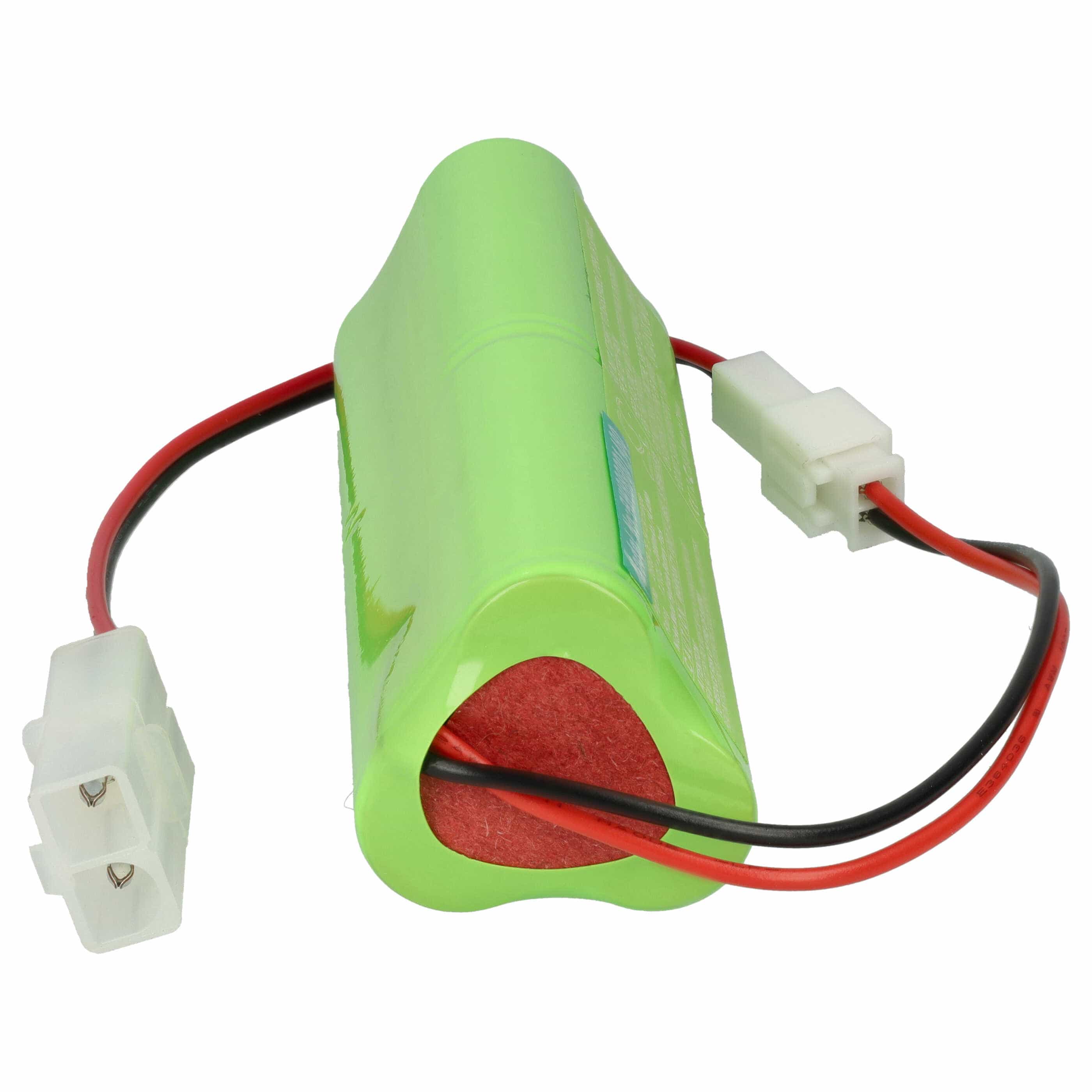 Batterie remplace Hitec 54124 Triangle, 2606B-7E pour manette de drone Hitec - 2000mAh 7,2V NiMH