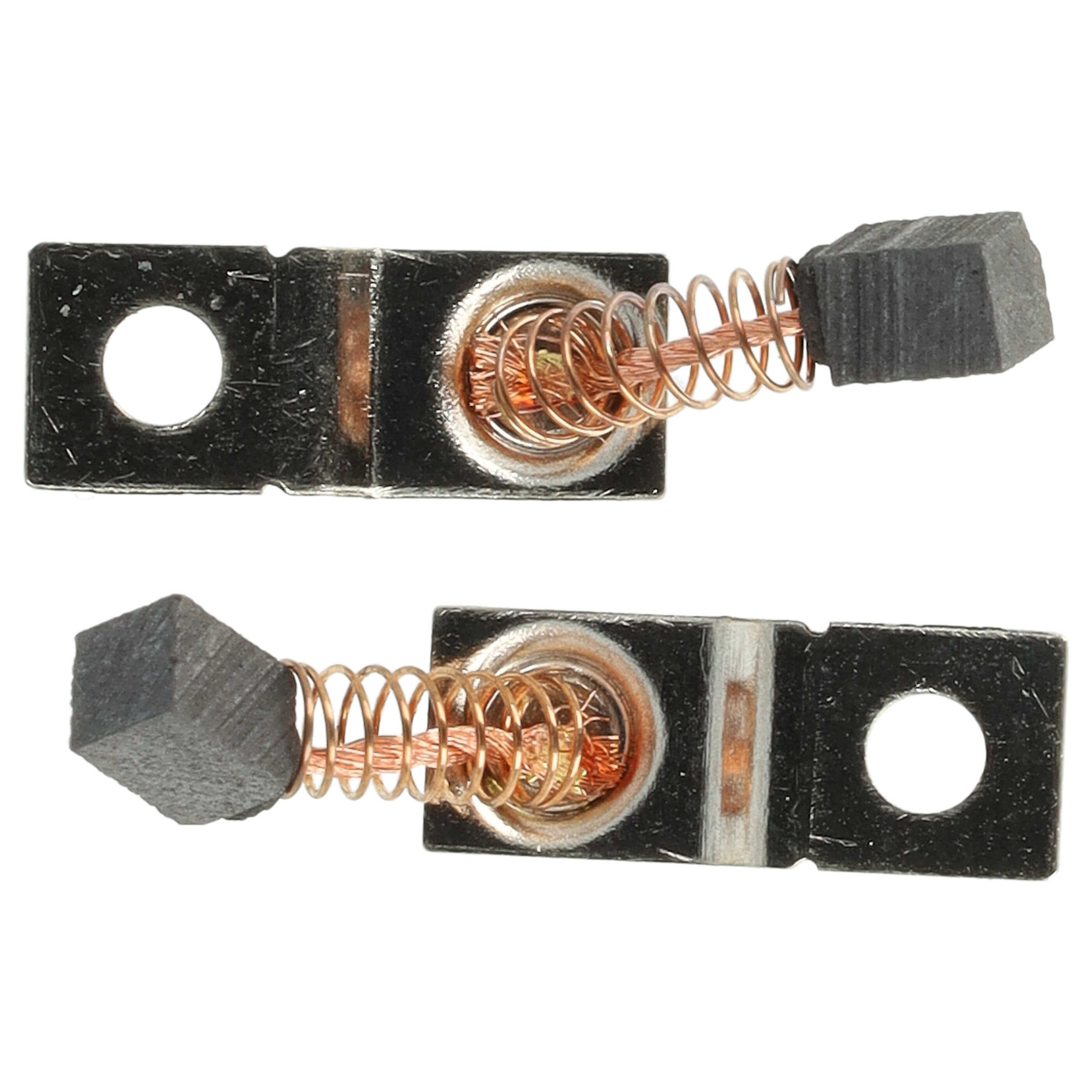 2x Kohlebürsten passend für SaeshinStrong Elektrogerät + Feder, 5,5 x 3 x 3 mm
