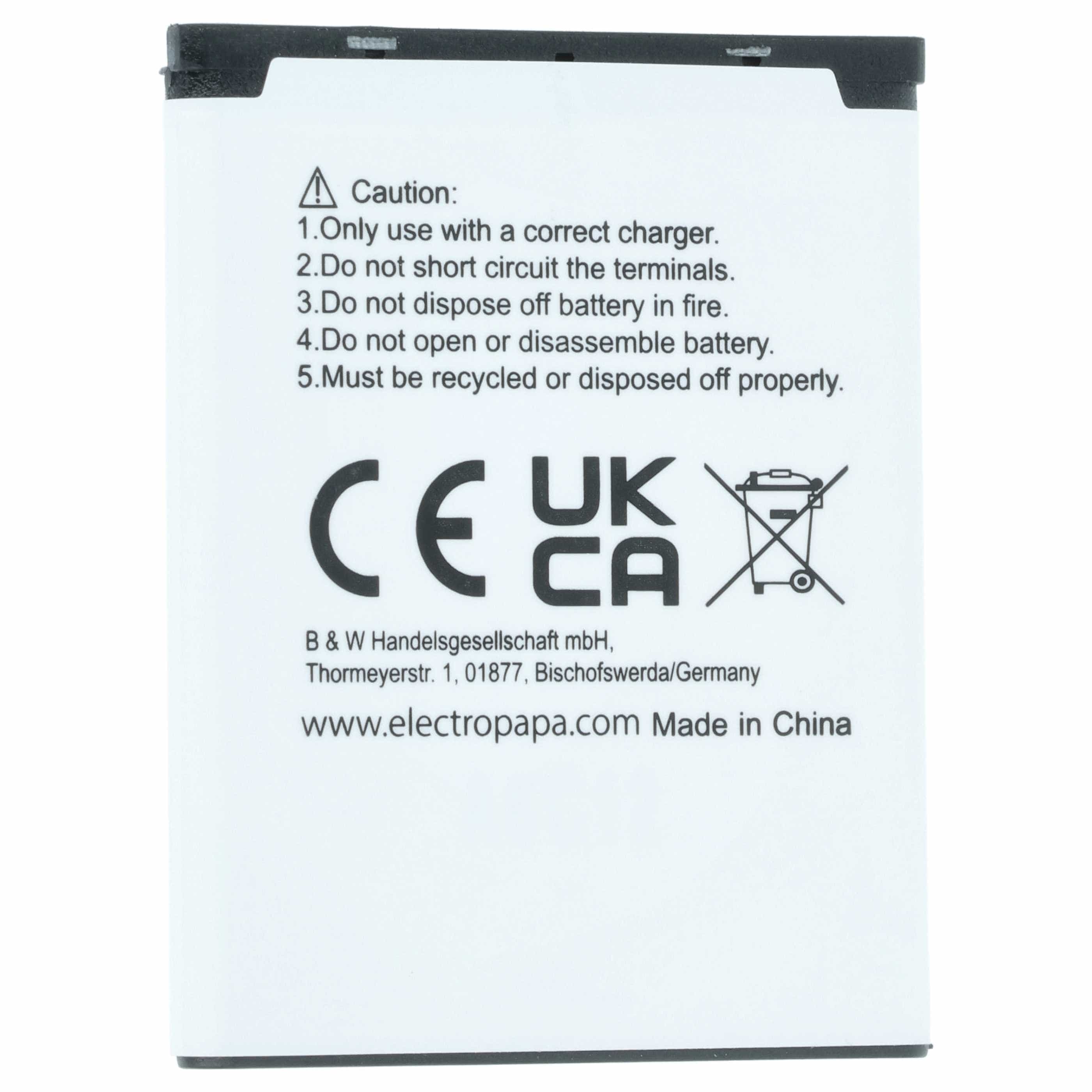 Akumulator do telefonu smartfona zamiennik Sony BST-33 - 900 mAh 3,7 V Li-Ion