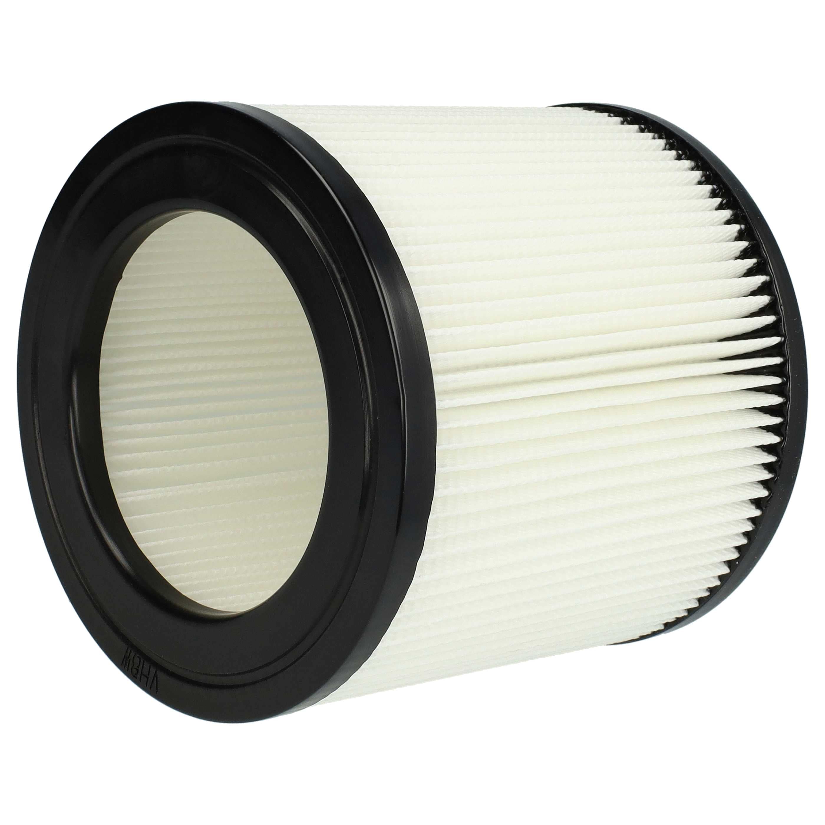 2x Filtro reemplaza Kärcher 2.889-219.0 para aspiradora Kärcher, negro / blanco