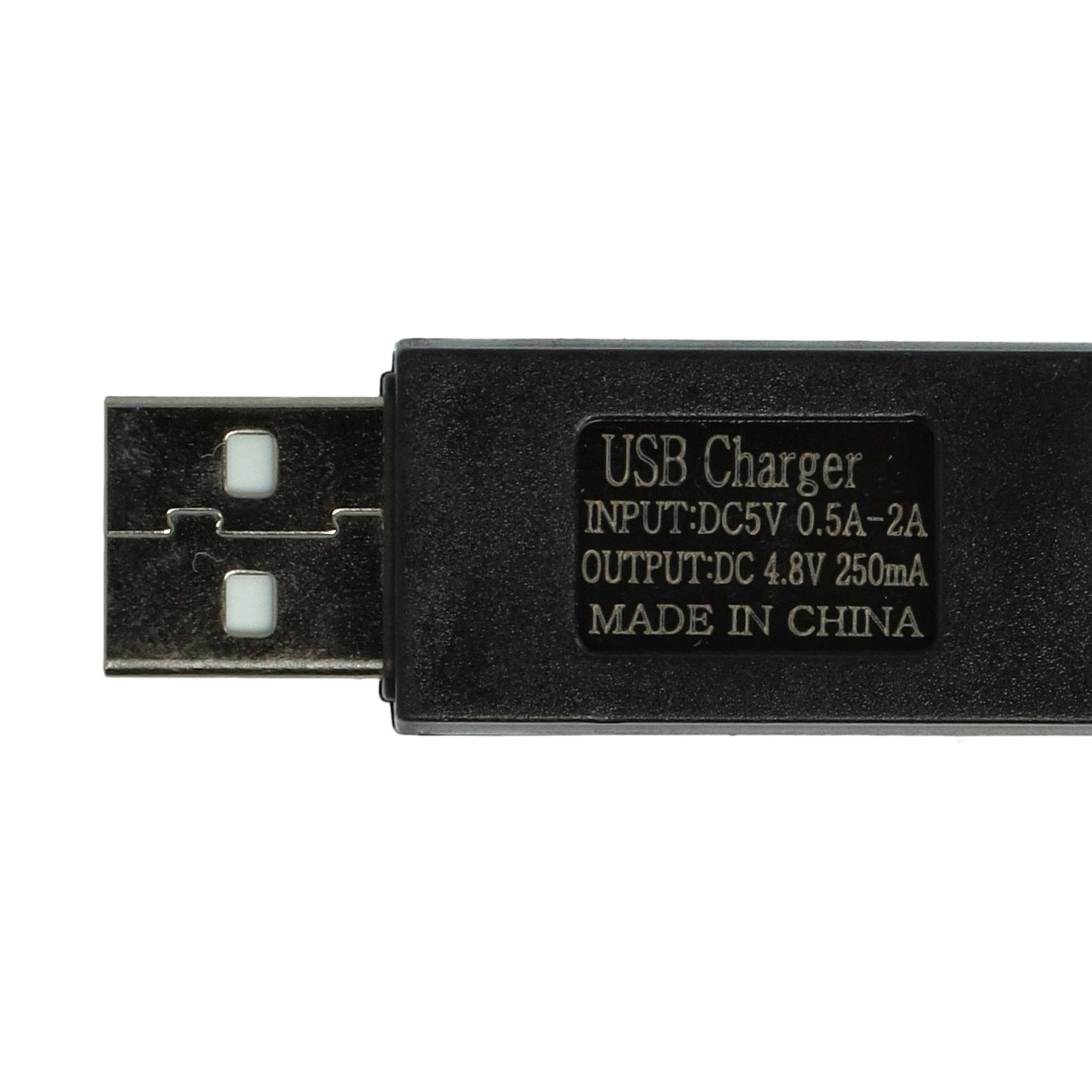 ChargeurUSB pour batterie SM-2P, modélisme RC - 60 cm 4,8 V