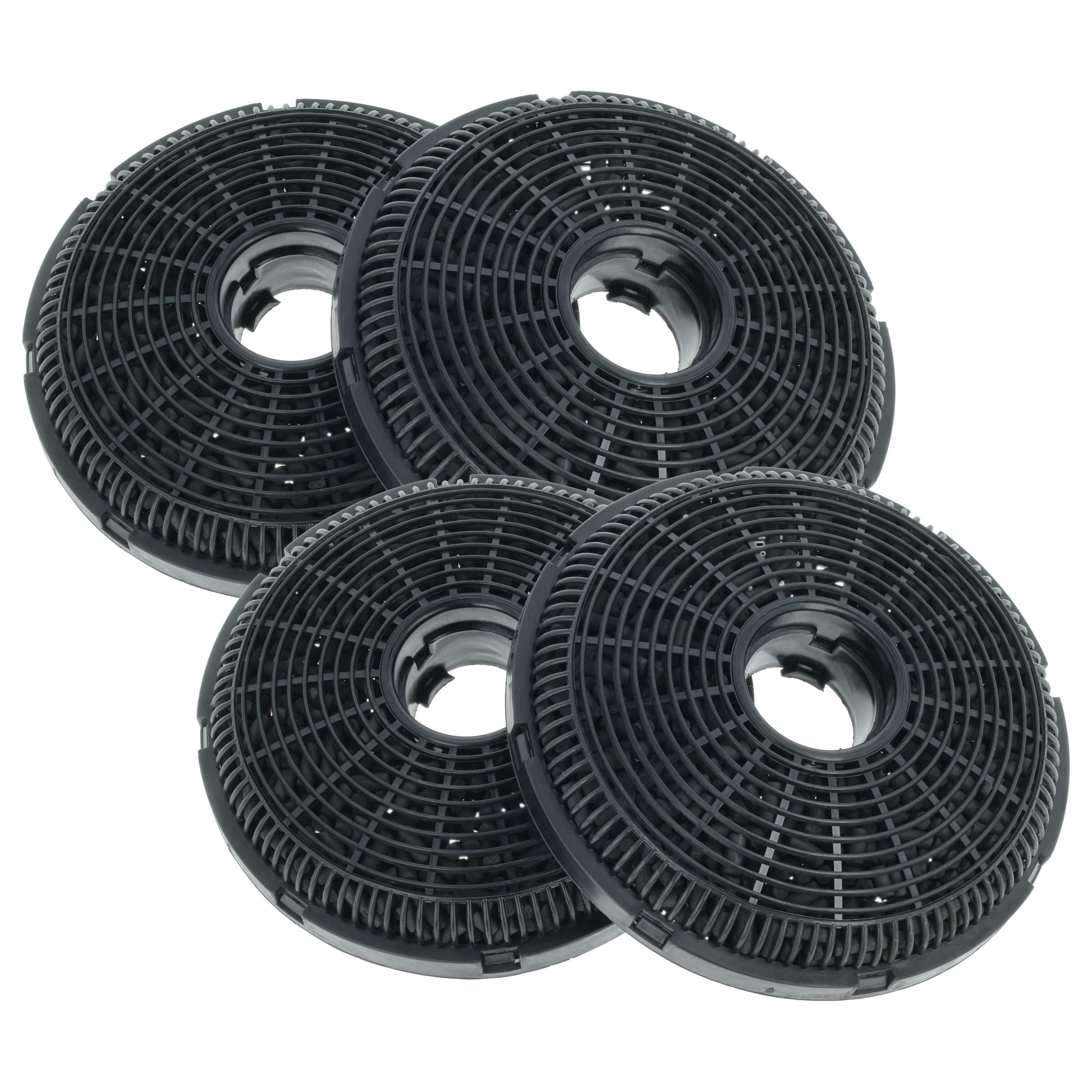 4x Filtres à charbon actif remplace Bosch DWK66AJ20T, DWK66AJ60T pour hotte Grundig