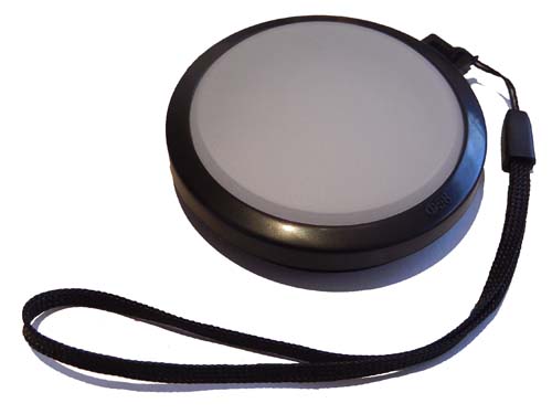 Universal White Balance Cap 77 mm suitable for Camera, DSLR - Lens Cover, Plastic
