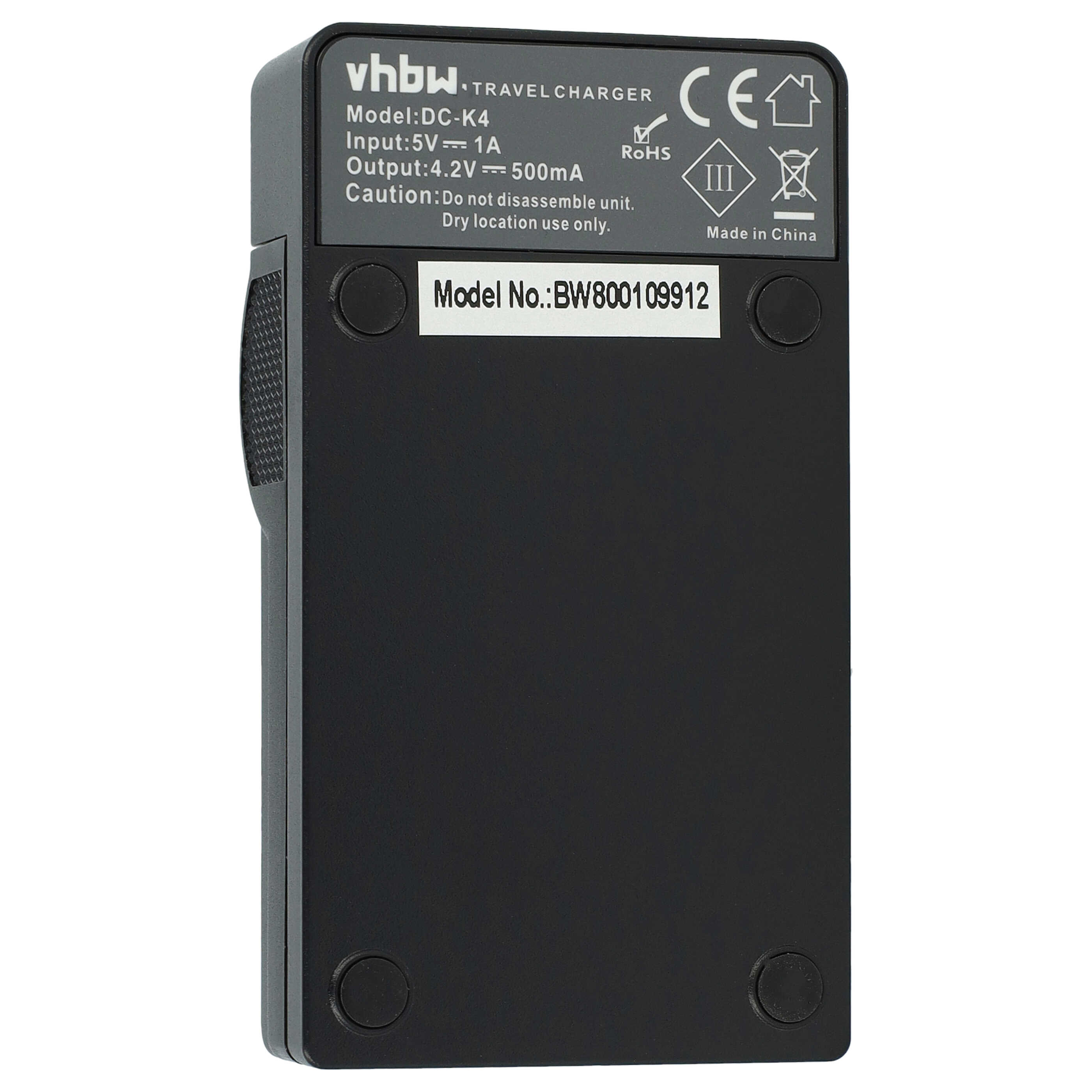 Battery Charger suitable for Anycool Digital Camera - 0.5 A, 4.2 V