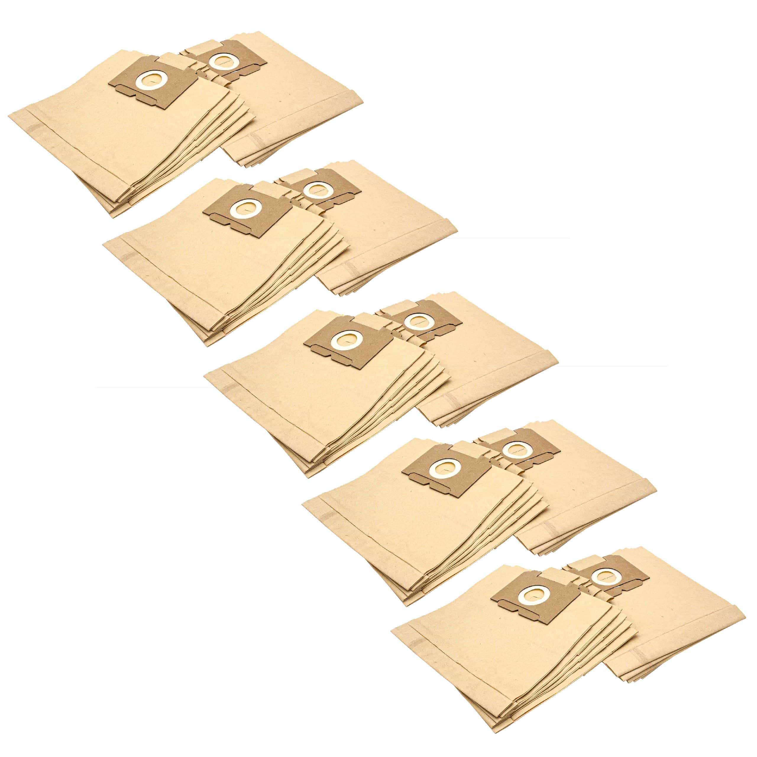 50x Sac remplace Adix AE 120, AE 104 pour aspirateur Satrap - papier
