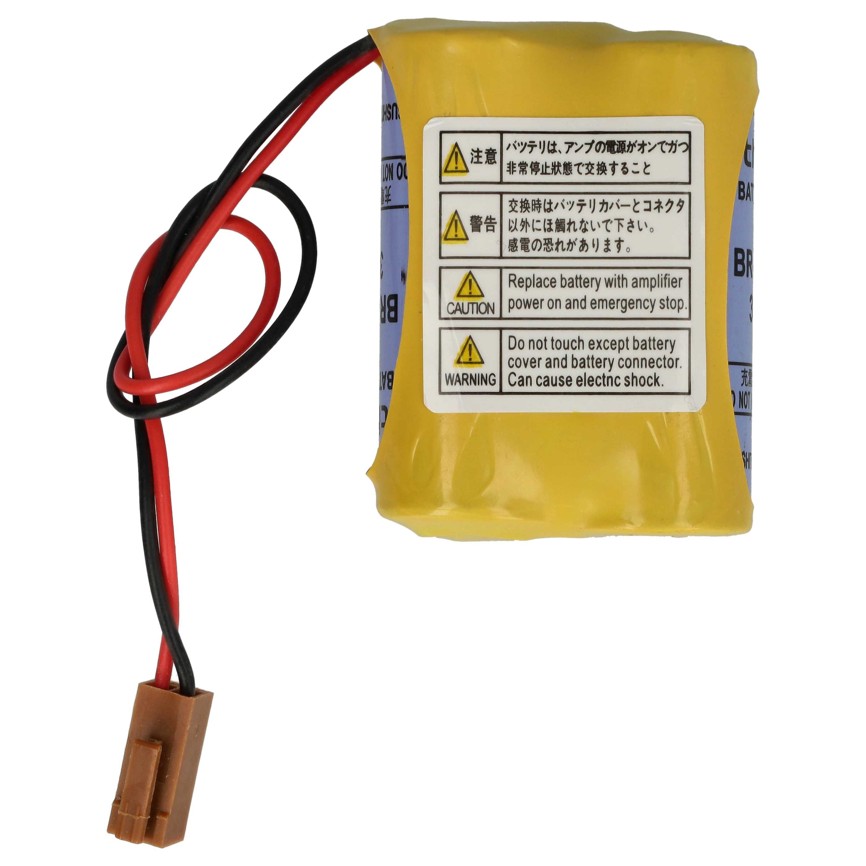 Batterie remplace Ge Fanuc BR-ACF2P pour pour PLC Programmable Logic Controller - 2200mAh 6V Li-MnO2