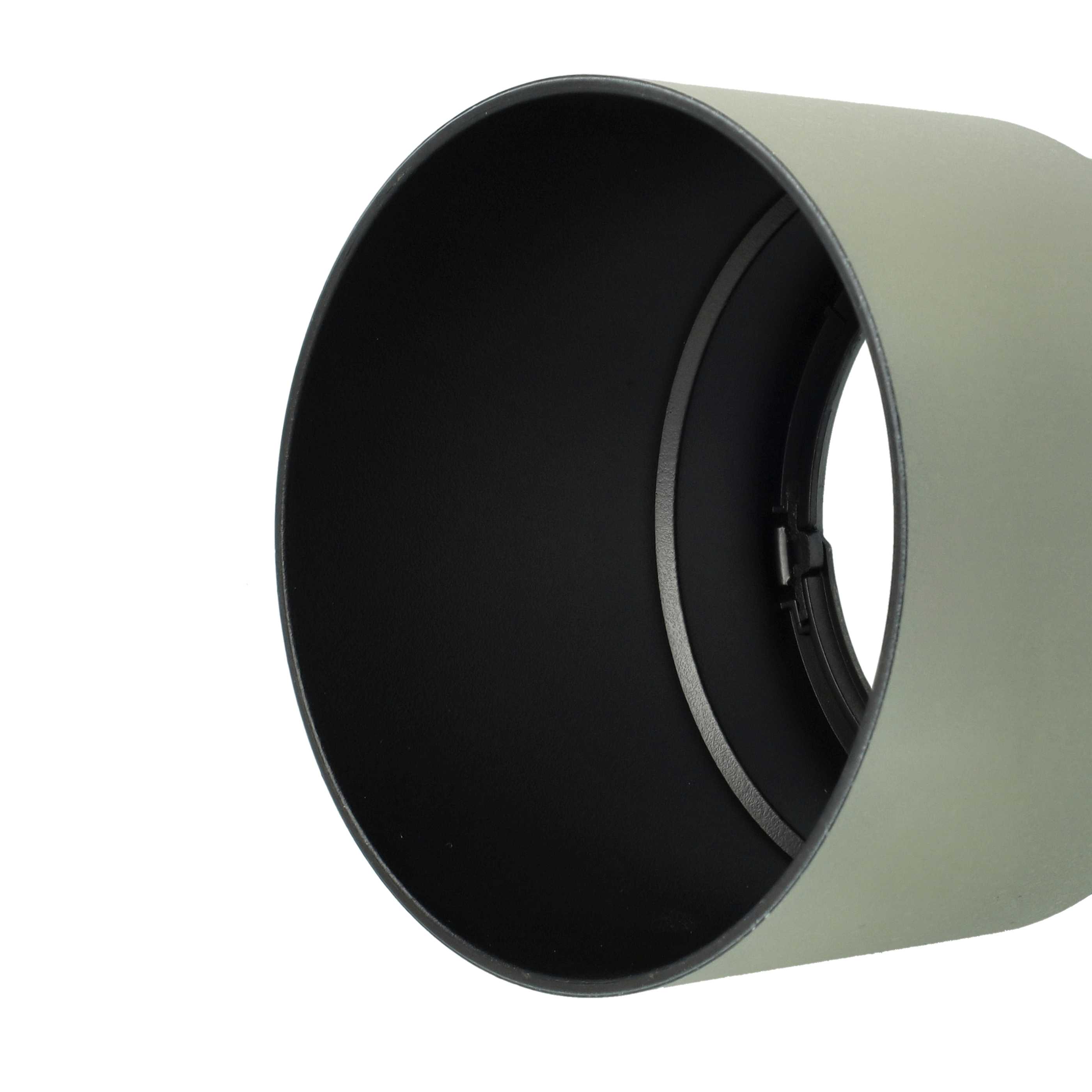 Lens Hood replaces Canon ET-74 for Canon Lens with 67 mm Diameter, plastic, white / grey