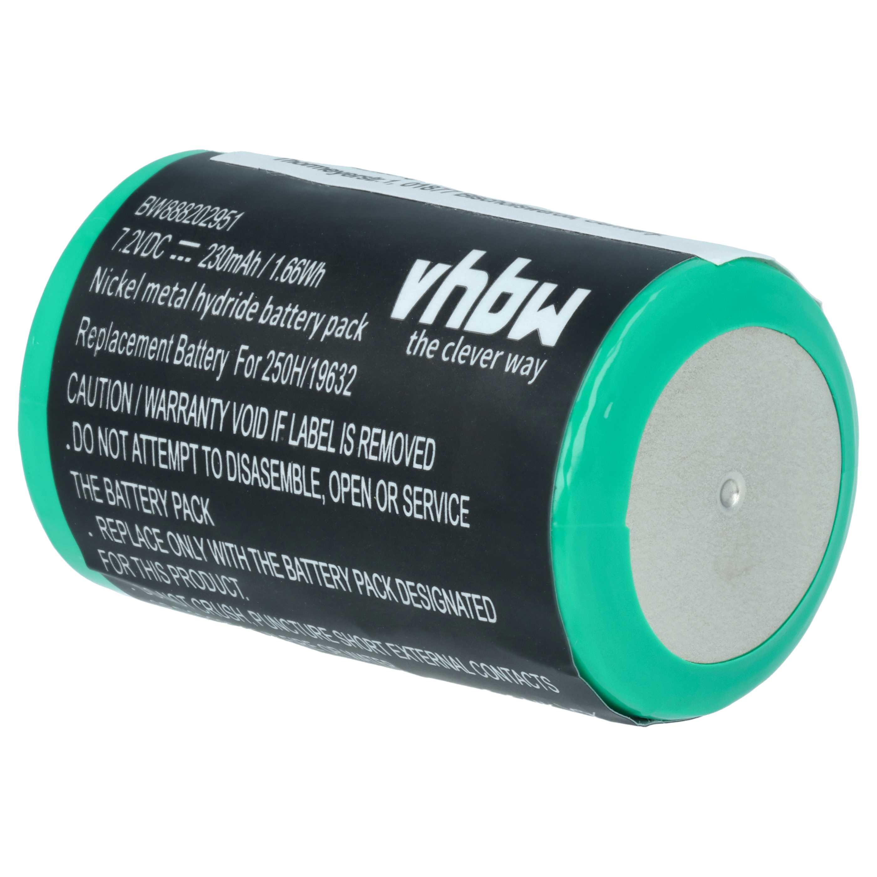 Medical Equipment 5x Battery replaces Servox 19632 - 230 mAh 7.2 V NiMH